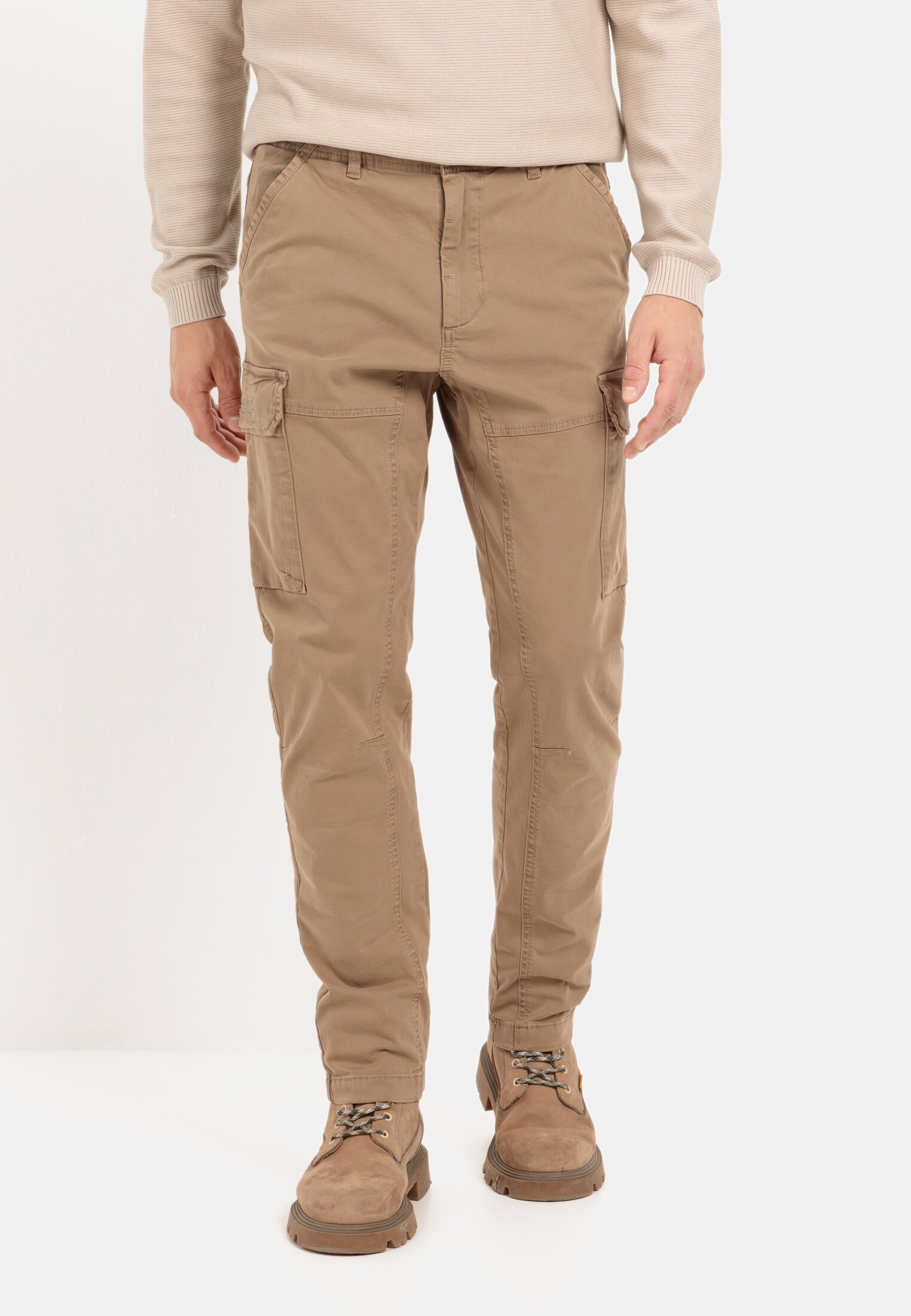 Camel cargo trousers 2025