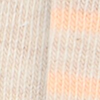 Damen Socken aus Baumwollmix mit Streifen Beige