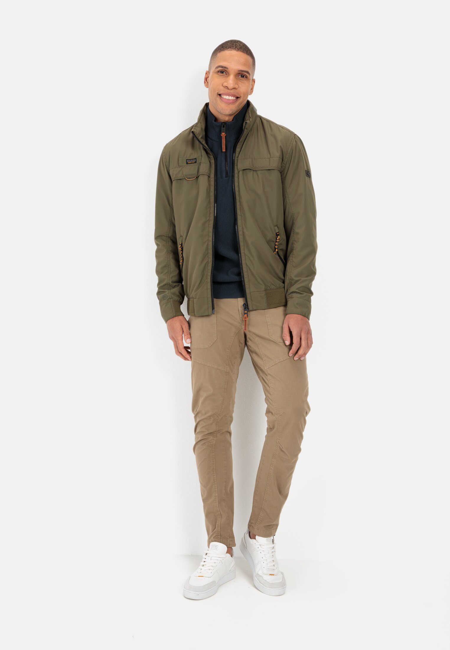Leichter Blouson für Herren in Braun | 48 | camel active