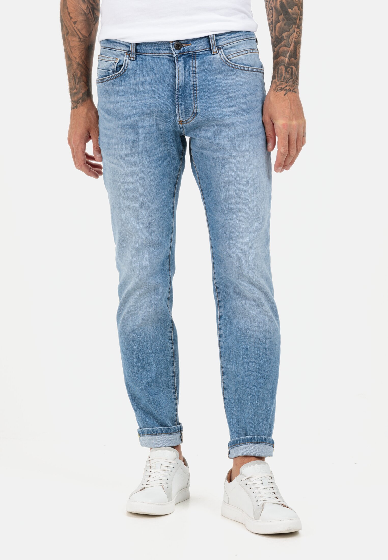 Regular Fit für Herren in Hellblau | 32/30 | camel active