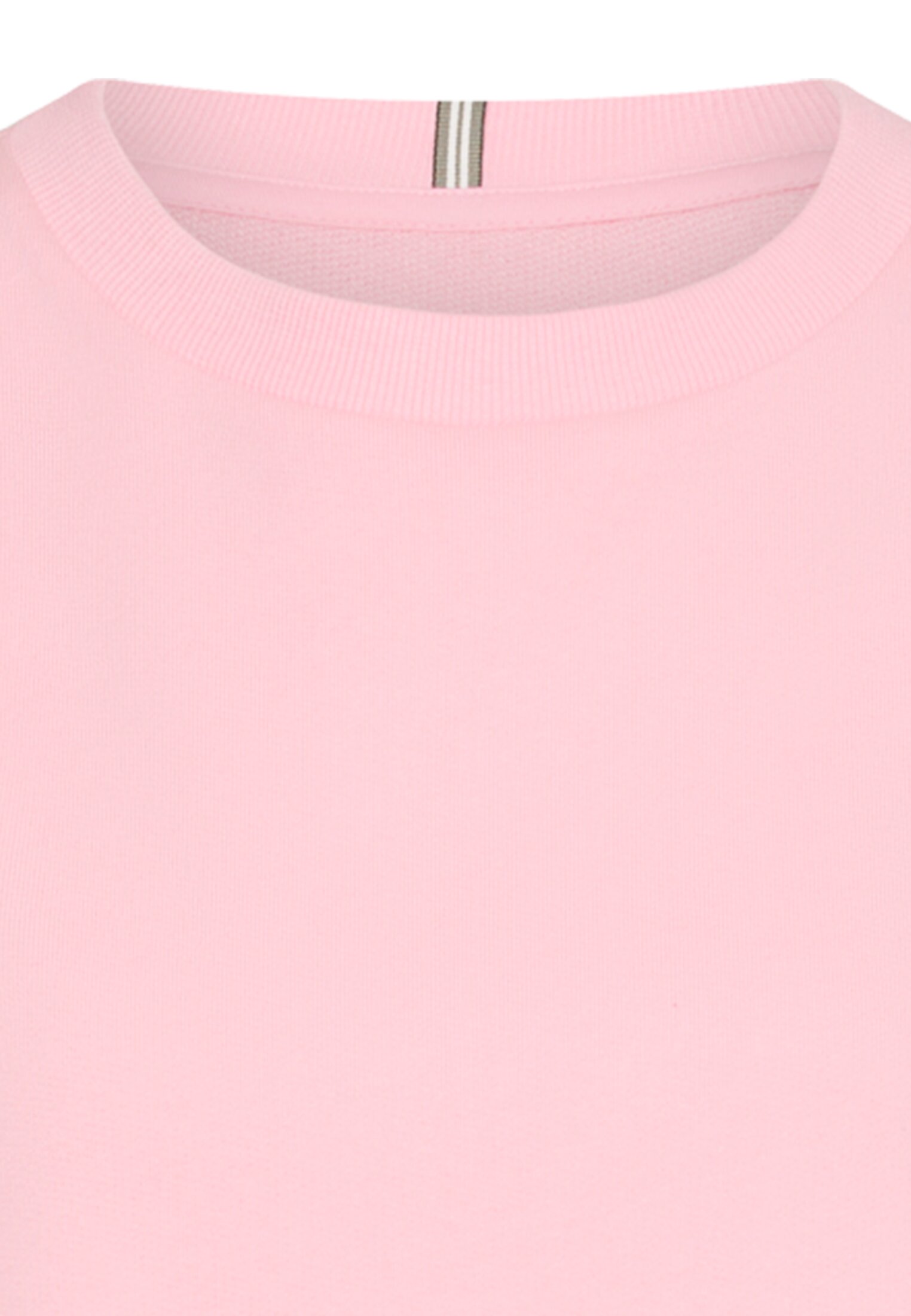 Vrouwen Sweatshirt met print op de achterkant Roze front dichtbij