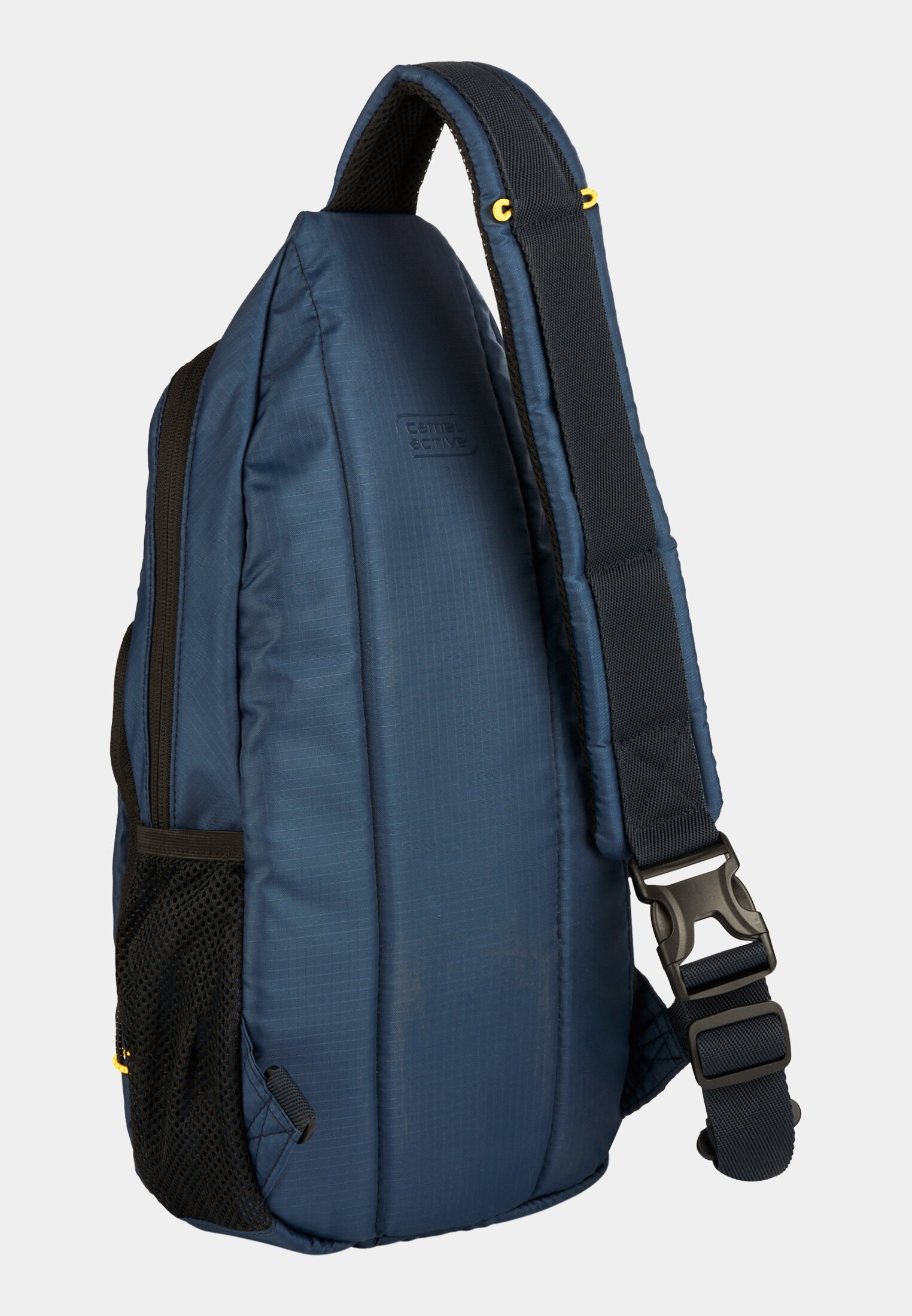 Men Shores City backpack with detachable front pocket Blue frontal back