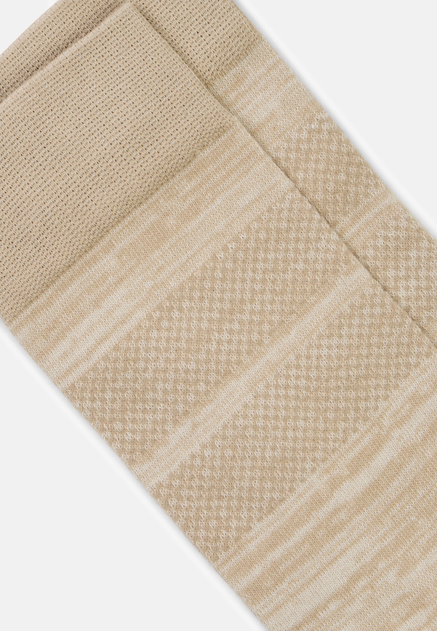 Men Socks in a pack of two, made from a cotton blend Beige close back