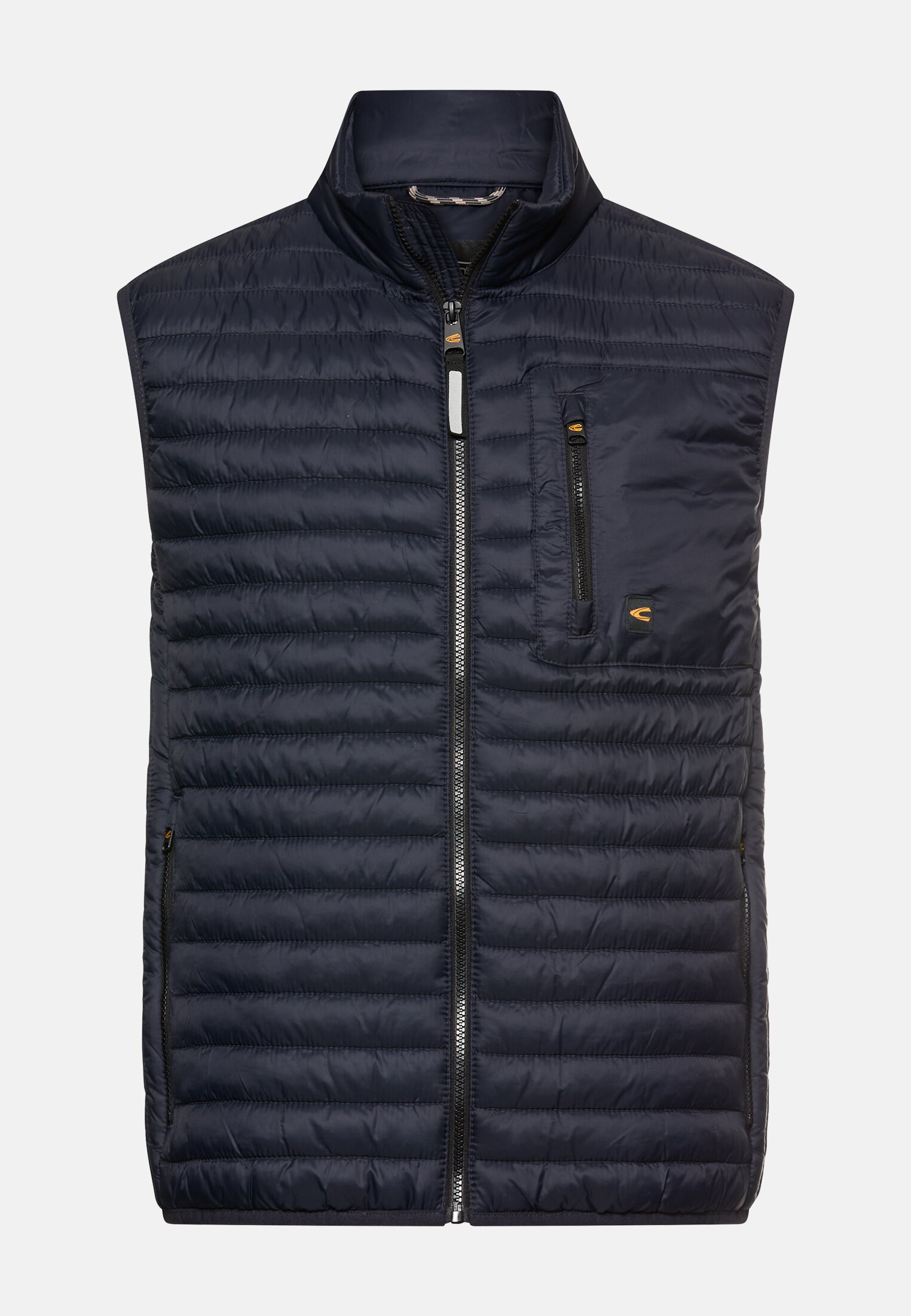 Men Vest with water-repellent function Navy Blue frontal front