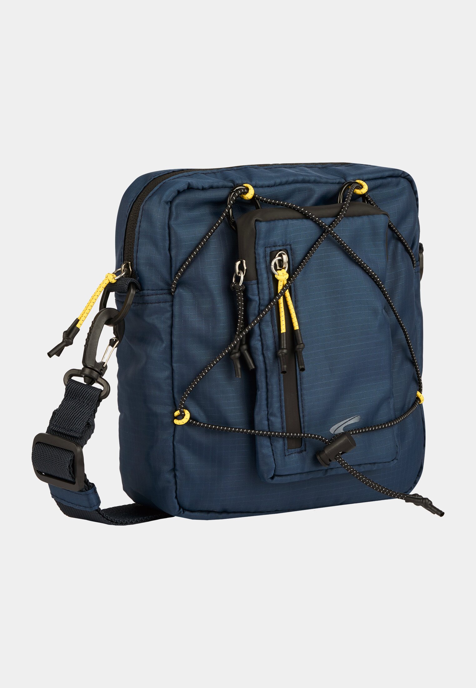 Herren Shores Cross Bag mit reflektierenden Elementen Dunkelblau frontal vorn