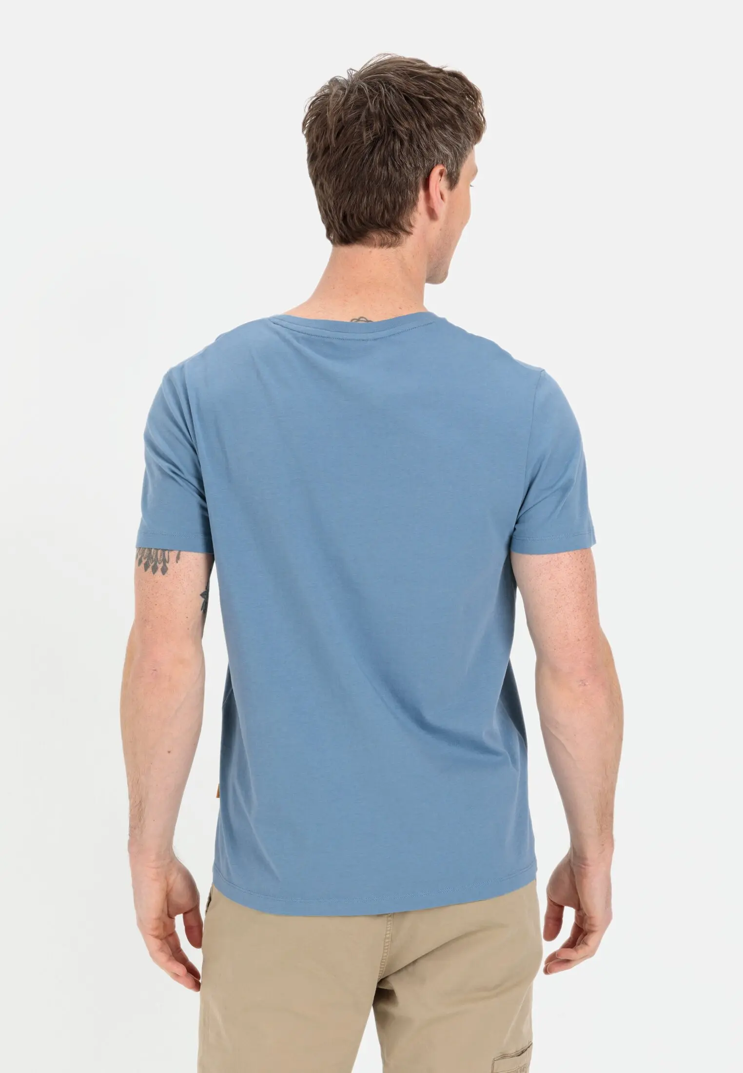 T-Shirt mit Print für Herren in Blau | 3XL | camel active