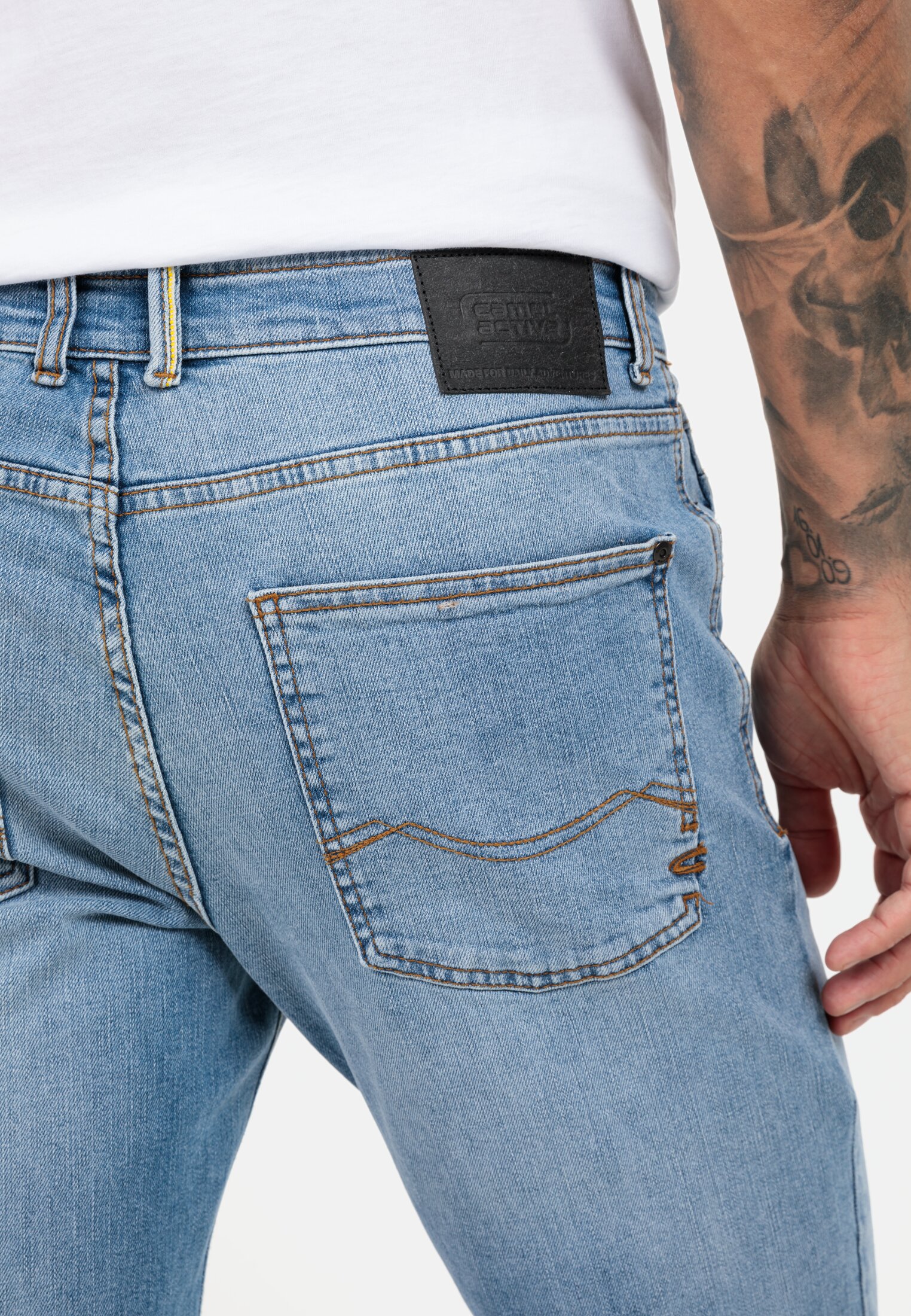 Regular Fit für Herren in Hellblau | 32/30 | camel active