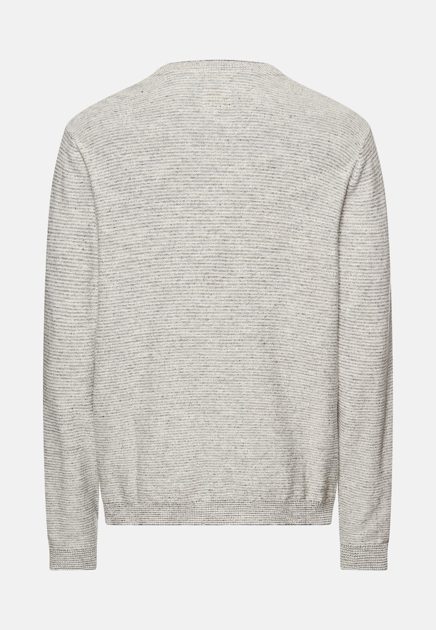 Heren Trui met knoopsluiting Donkerblauw frontaal achter