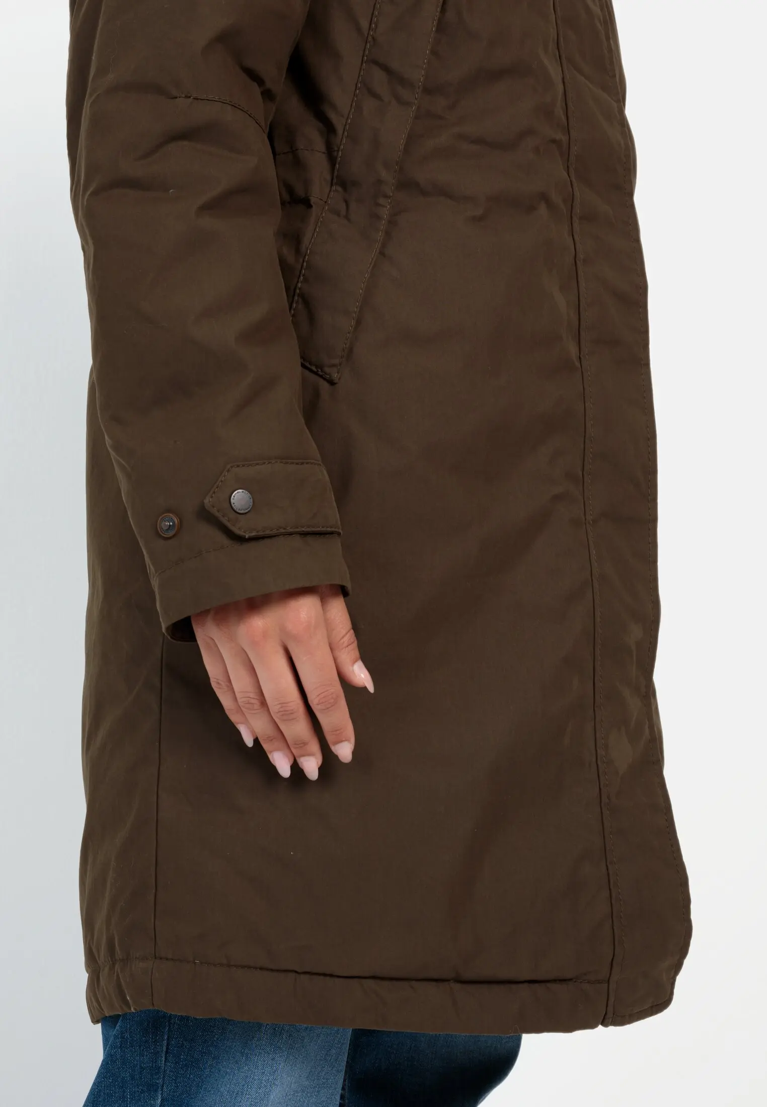 Mantel für Damen in Dunkel Khaki | 46 | camel active 