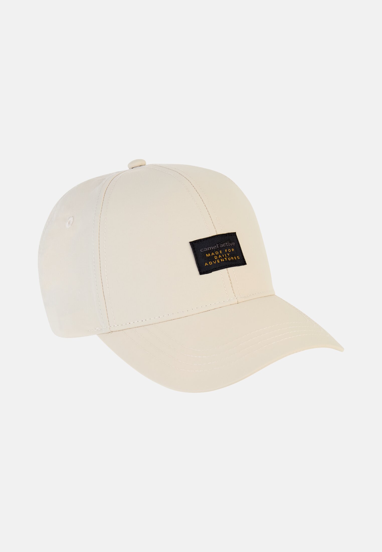 Men 6-panel cap made of polyamide with water-repellent and quick-drying properties Oats frontal front