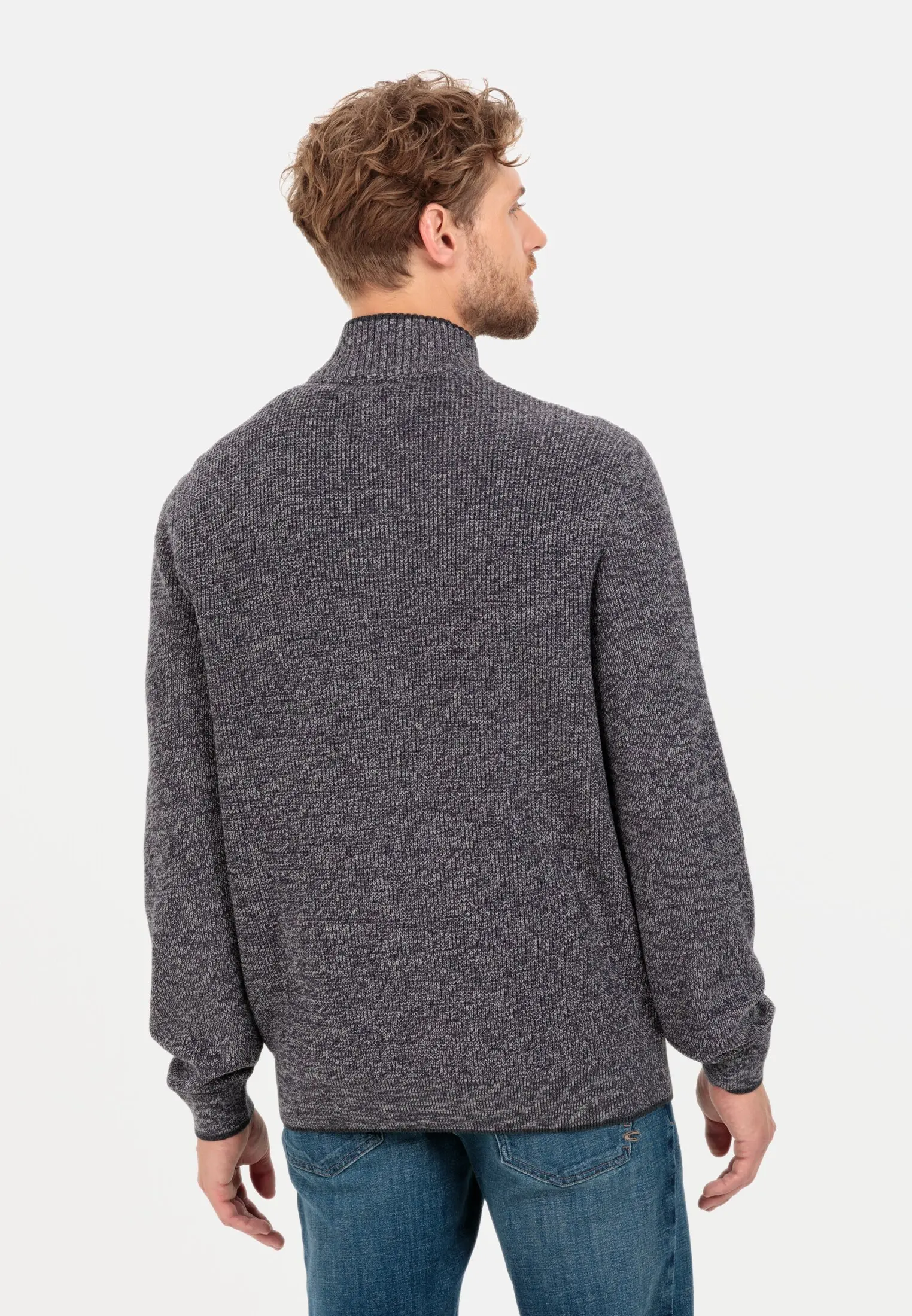 Feinstrick Troyer für Herren in Lila | S | camel active