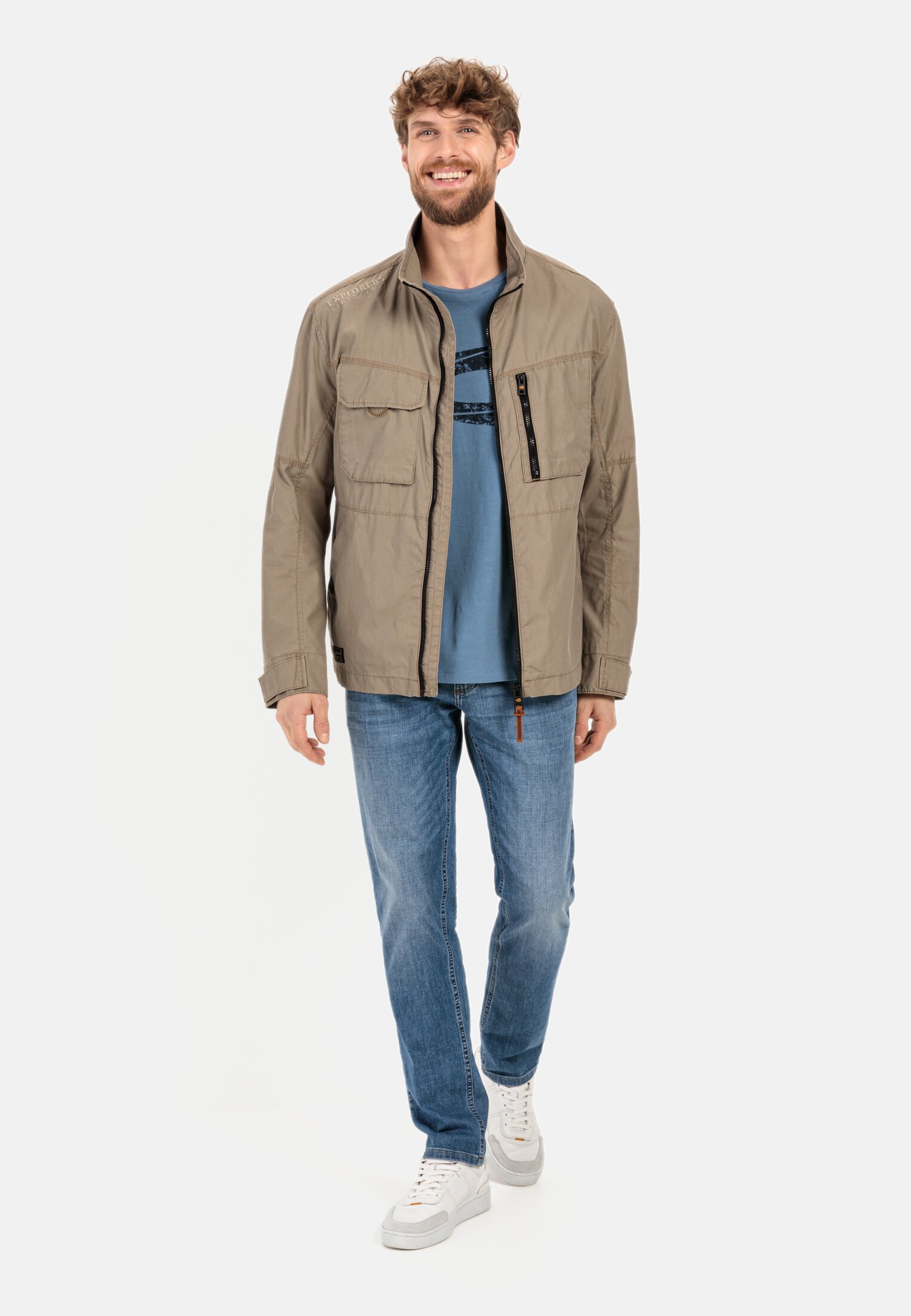 Leichter Blouson für Herren in Beige | 50 | camel active