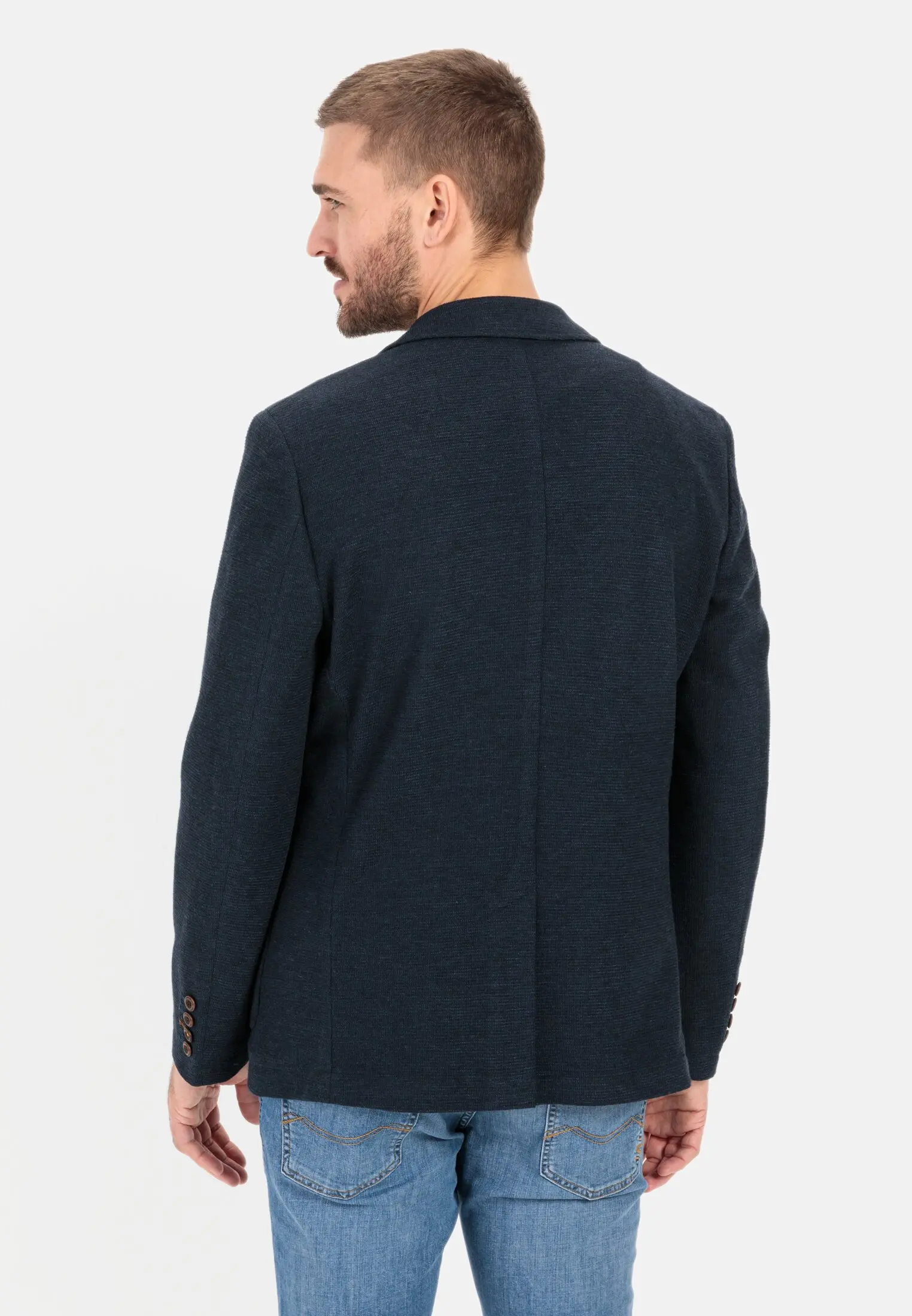 Jersey Sakko für Herren in Blau | 56 | camel active 