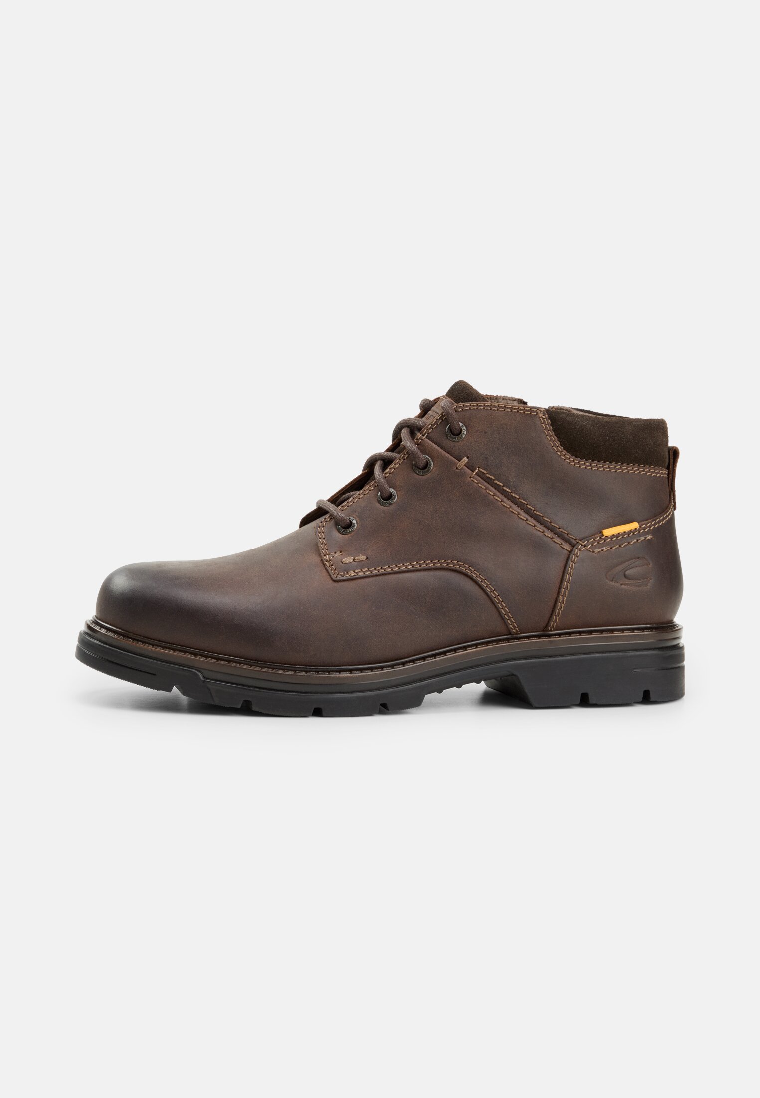 camelactive_Boot_schoko_57GUI03-0400-360_0G Men Lace-up boot with zipper Brown frontal front