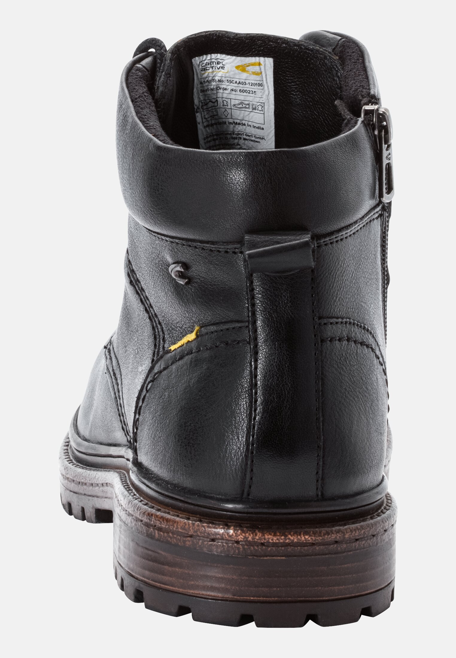 Men CLUEBRA boot with zip Black