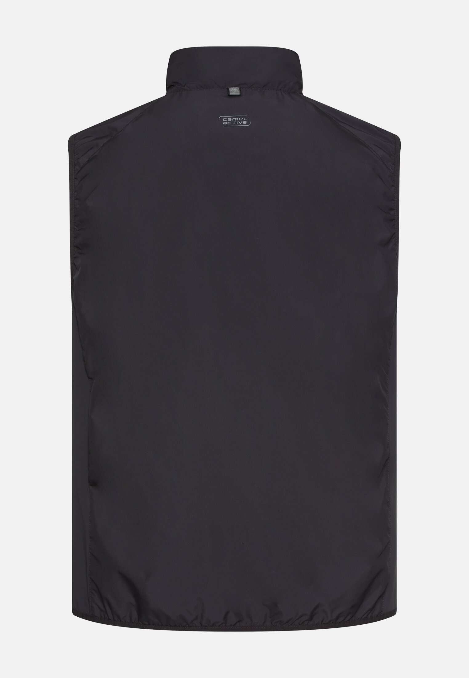 Men Vest made of water-repellent material Dark Blue frontal back