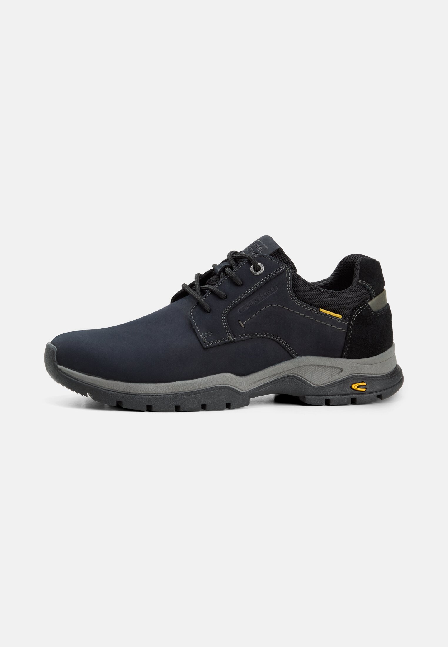 Men Sneakers made of leather-textile mix Black frontal front