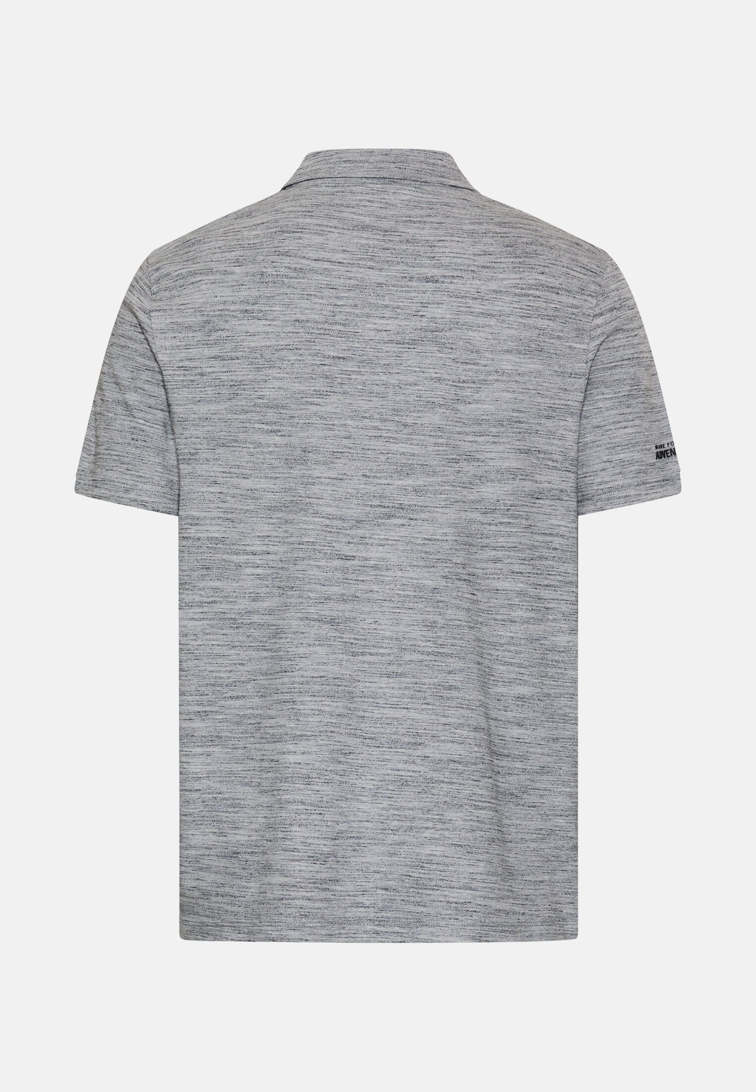 Herren Poloshirt mit Quick Dry Funktion Dunkelblau frontal hinten