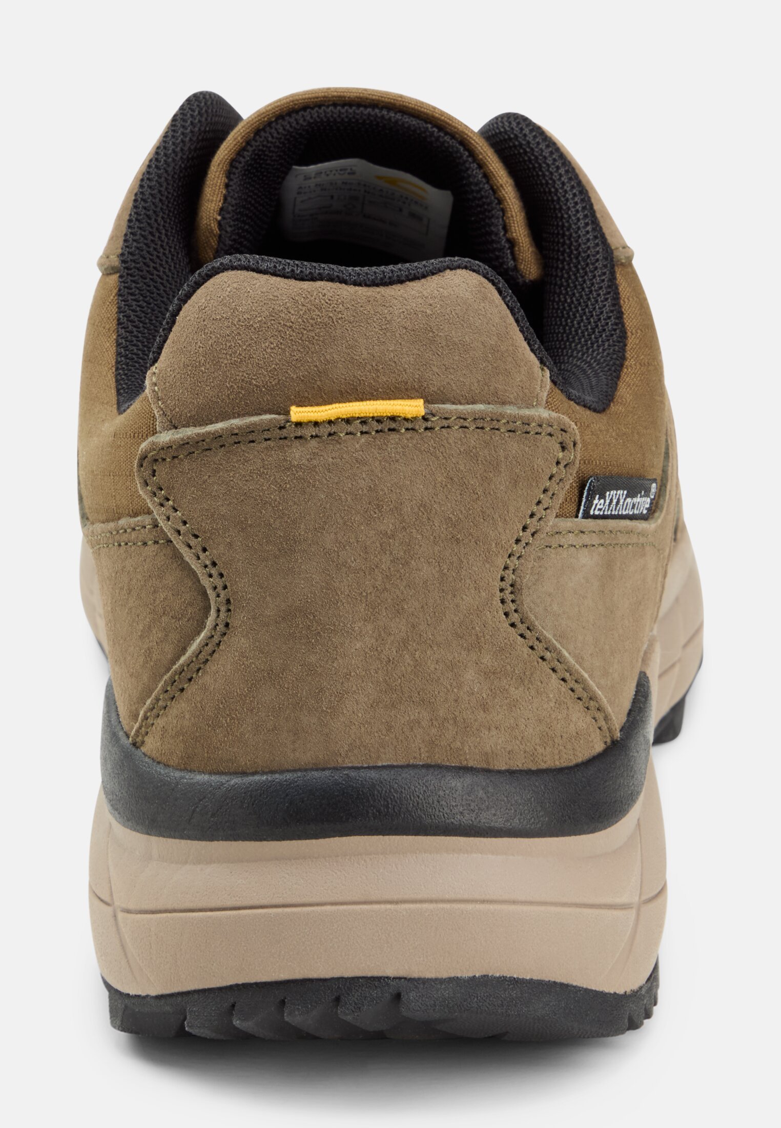 Men Sneakers made of nubuck leather brown front close
