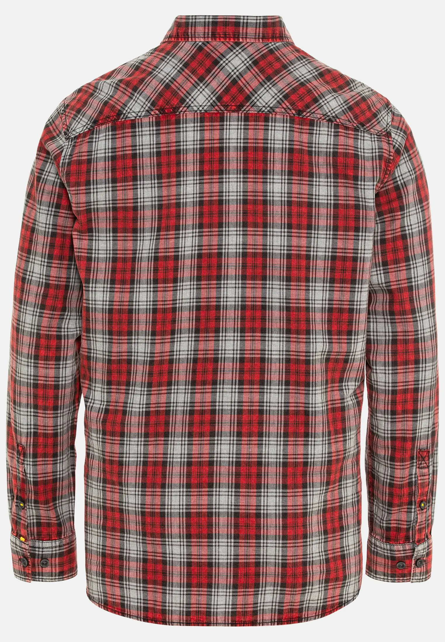Check shirt for Men in red camel active