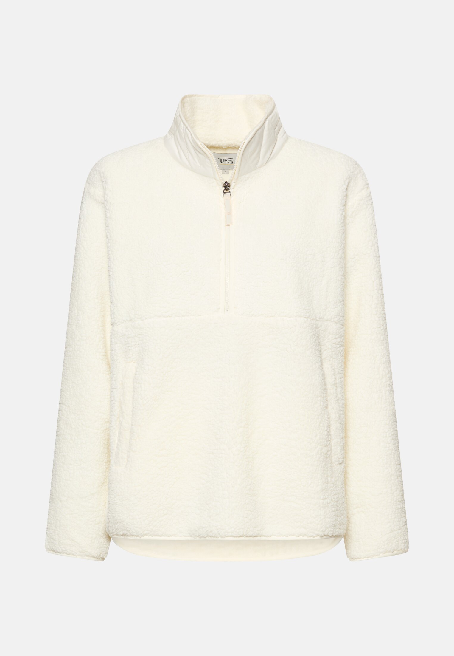 Damen Teddy Troyer Milchweiß frontal vorn