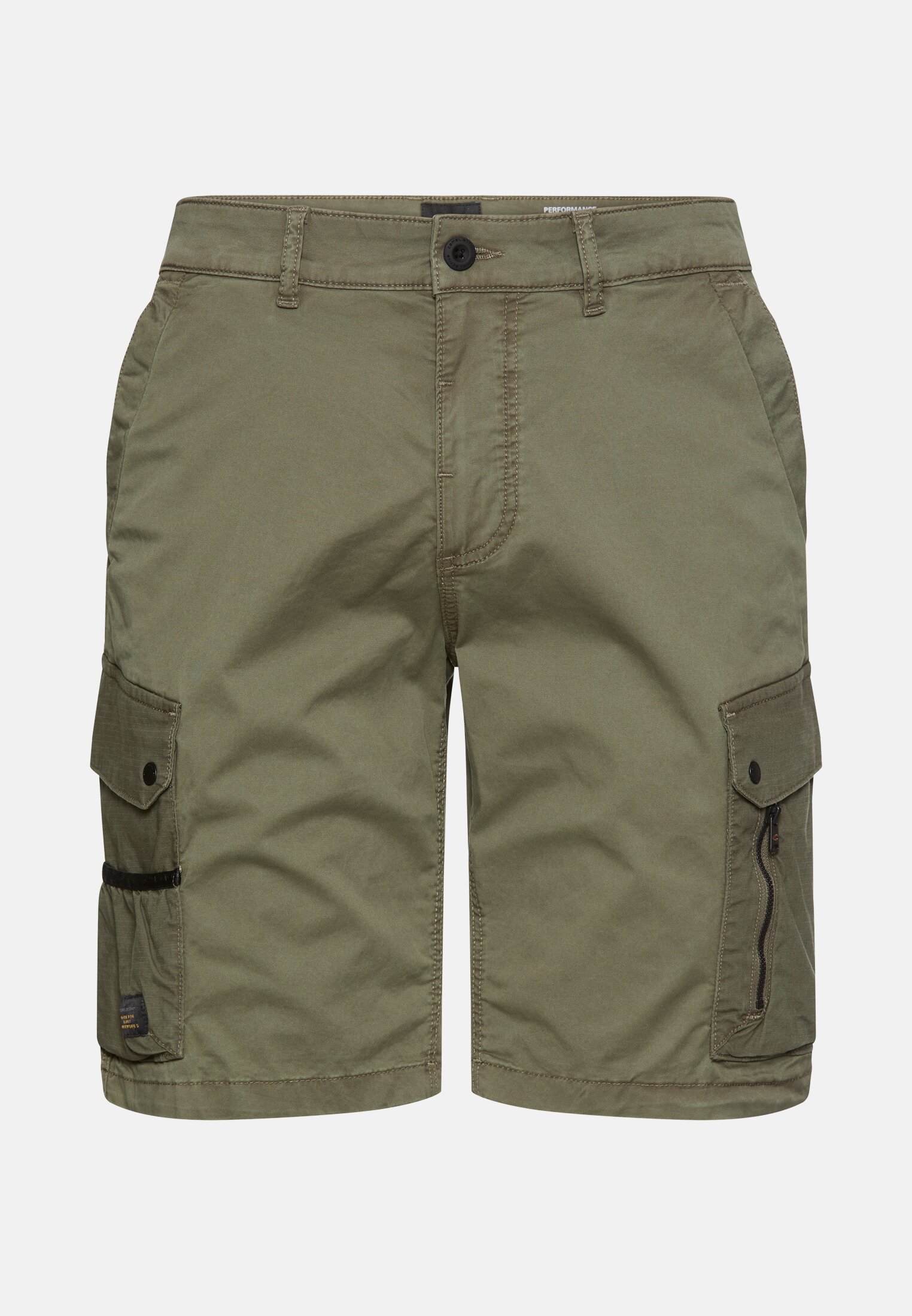 Men Trousers with cargo pockets Olive Green frontal front