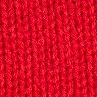 Damen Strickbeanie aus Kaschmir Rot