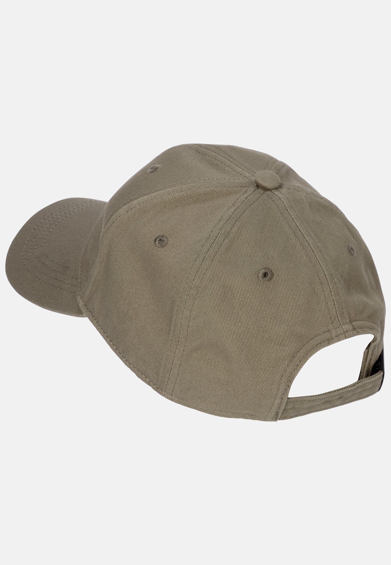MI_406060-9C06-33_2G-00 Herren Cap aus Baumwolle Khaki frontal hinten