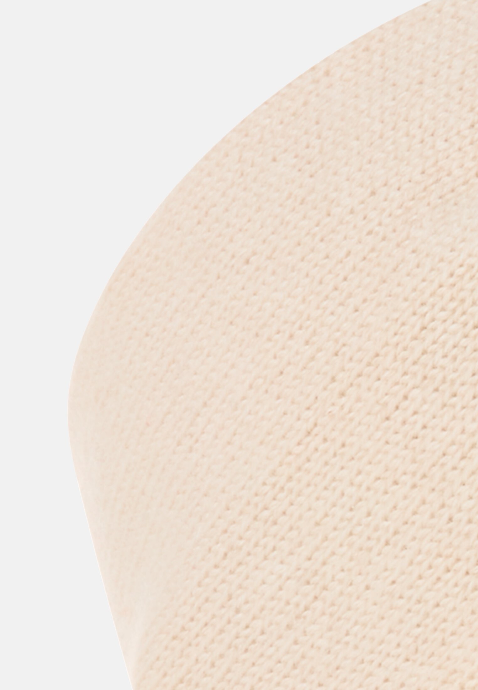 Women Headband made of pure cashmere Beige front close