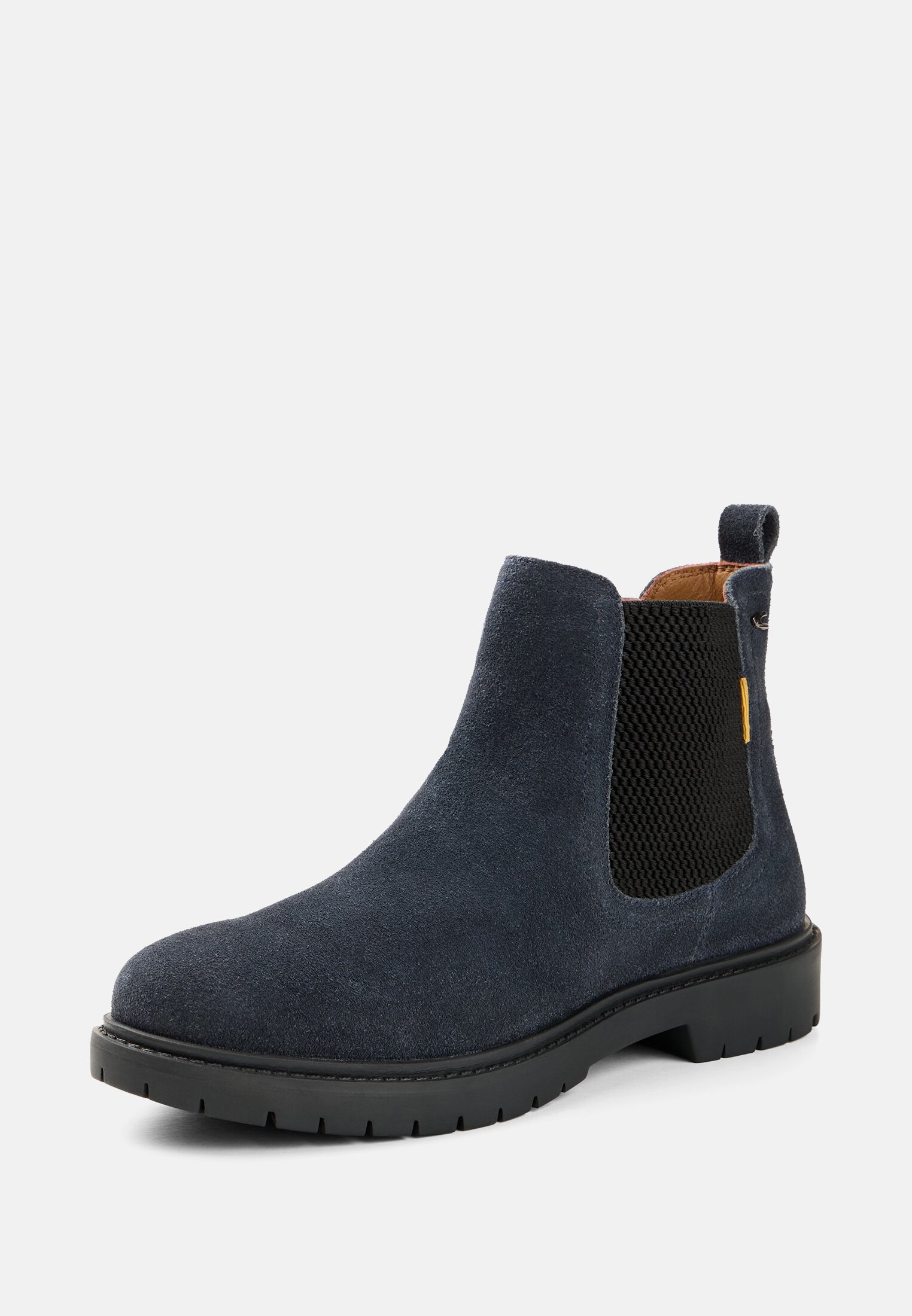 Women Chelsea boot made of genuine leather frontal back