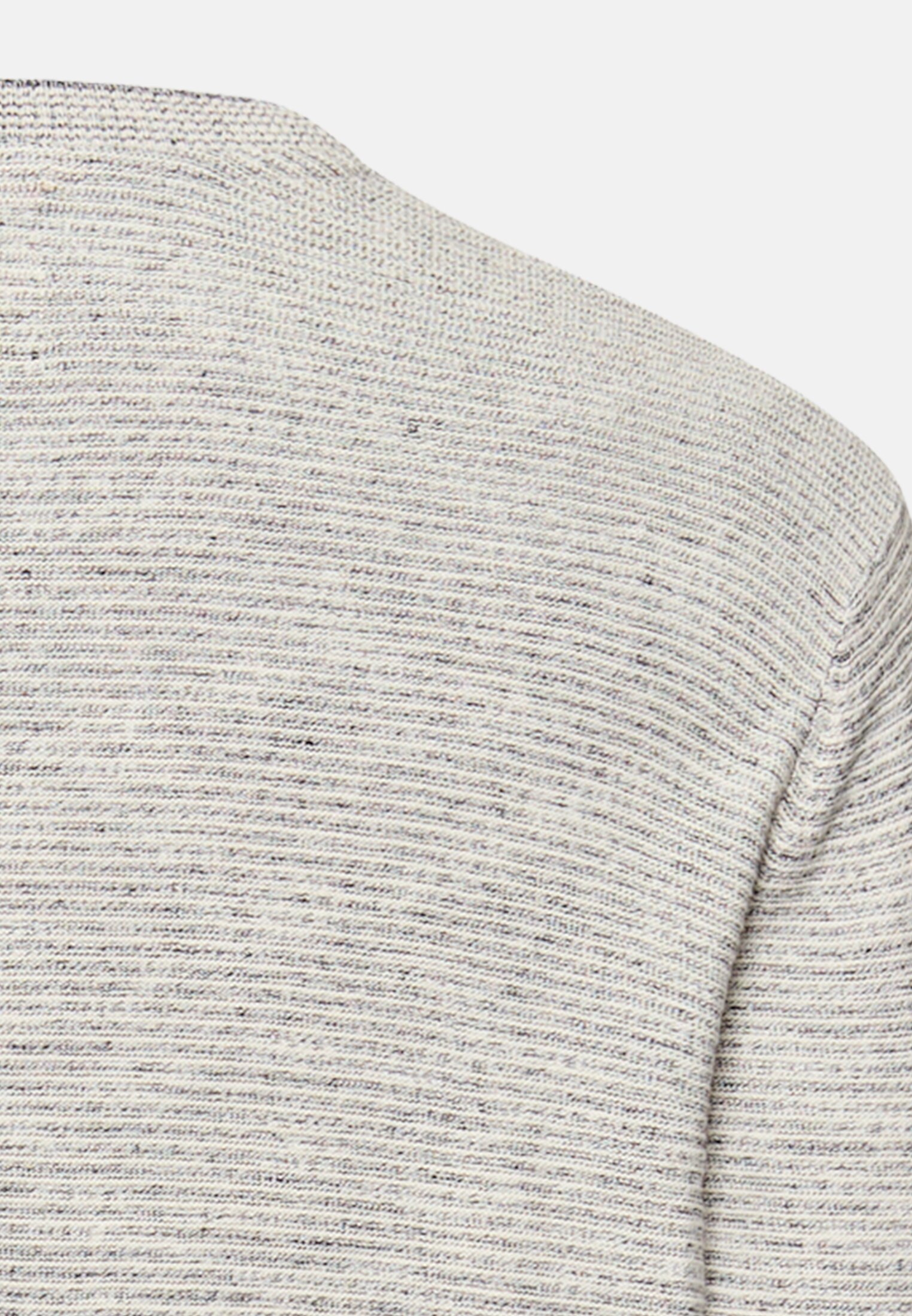 Heren Trui met knoopsluiting Donkerblauw achter dichtbij