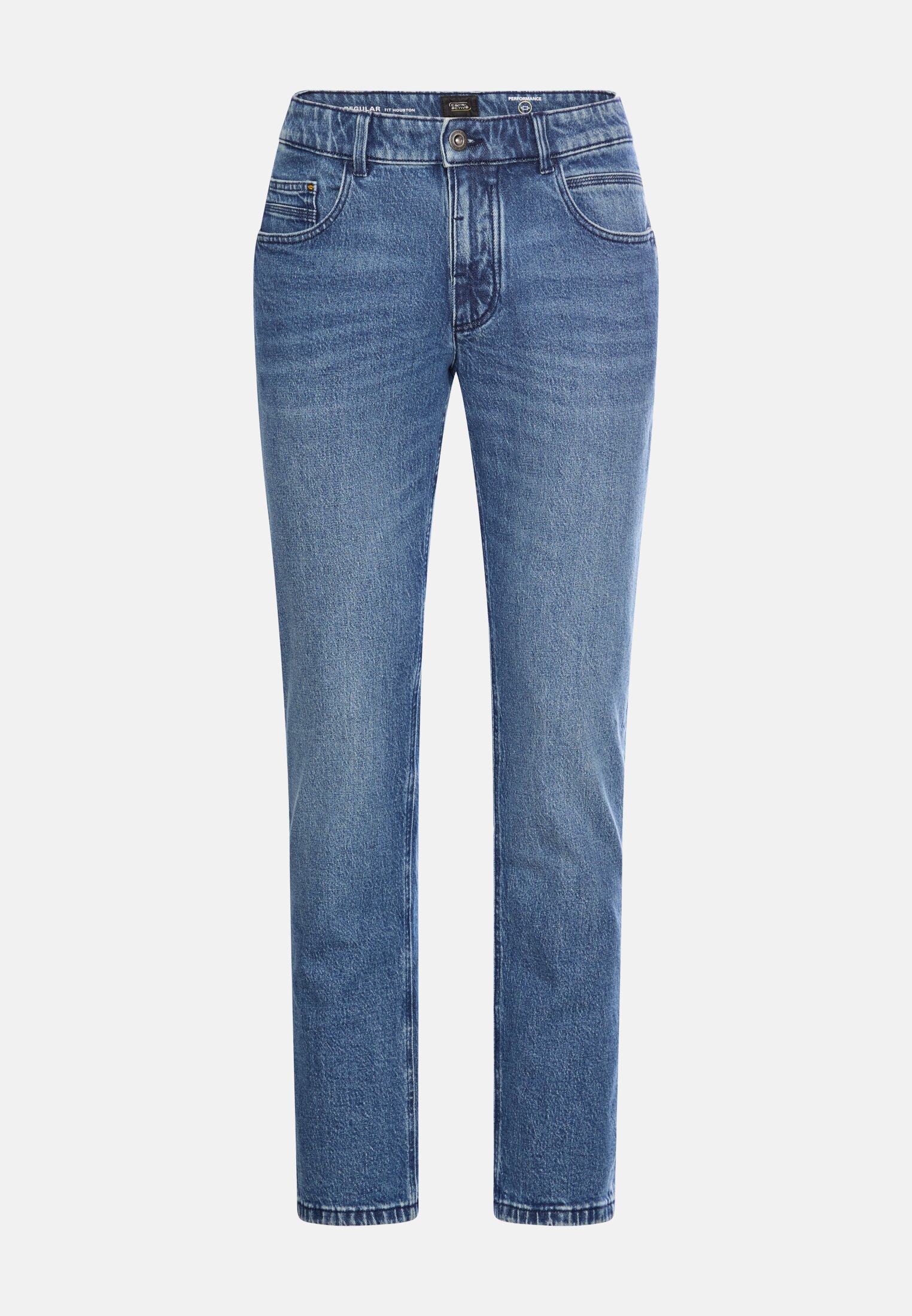 Men Regular fit jeans with 2-way stretch frontal front