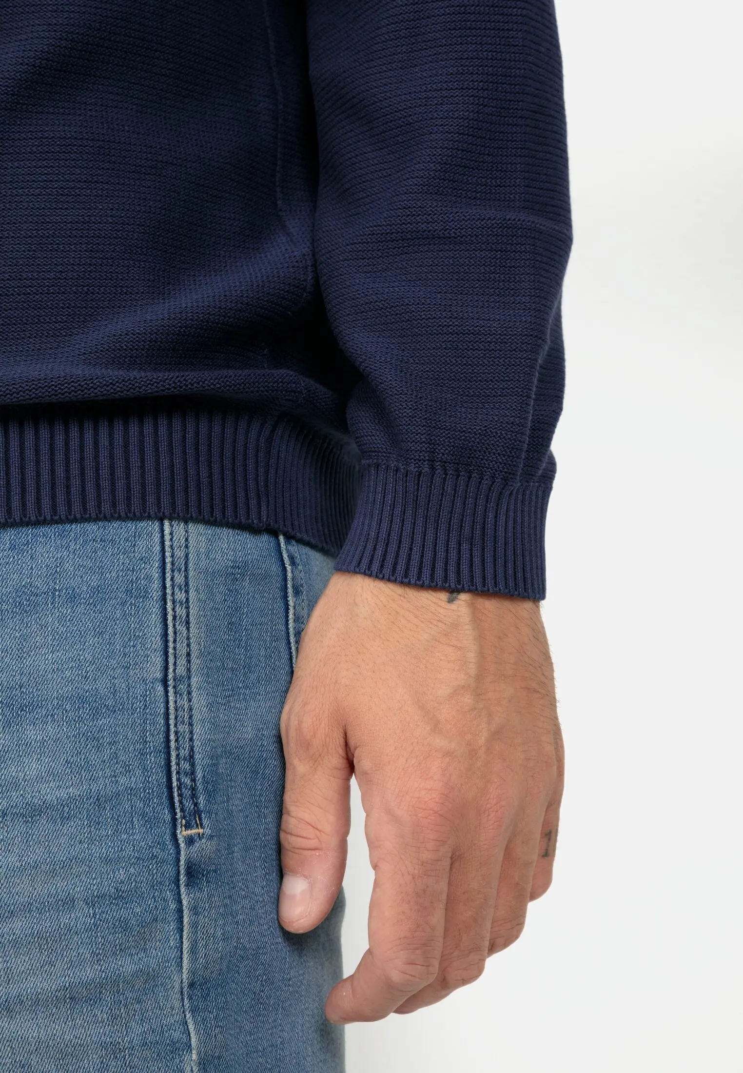 Strickpullover für Herren in Dunkelblau | S | camel active