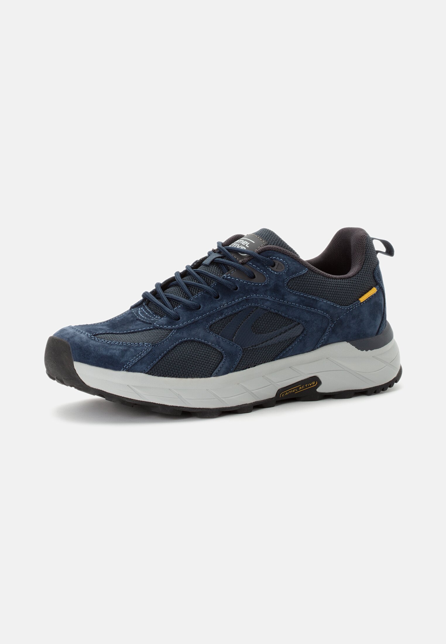 Men Sneakers with a grippy sole Blue frontal back