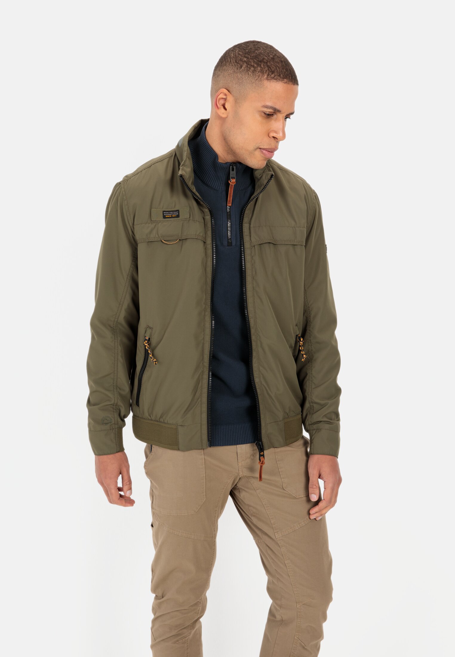 Leichter Blouson für Herren in Braun | 48 | camel active
