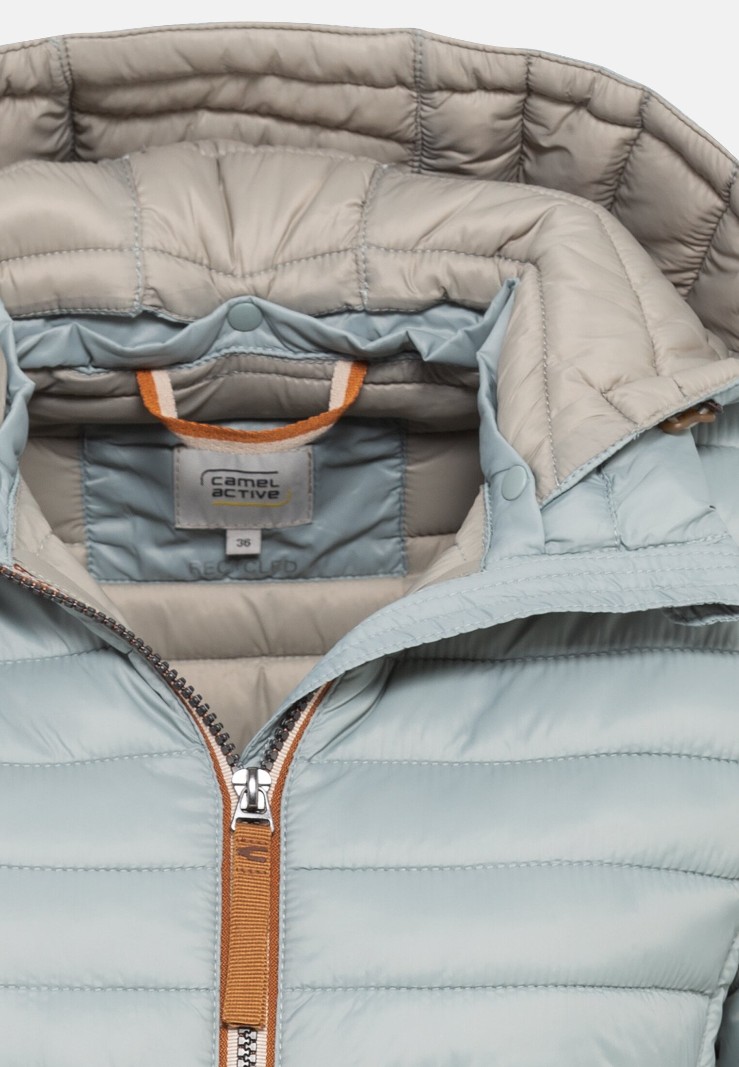 Camel Active Damen Steppjacke Mit Abnehmbarer Kapuze – Wasserabweisend, Winddicht, Taillenbetont