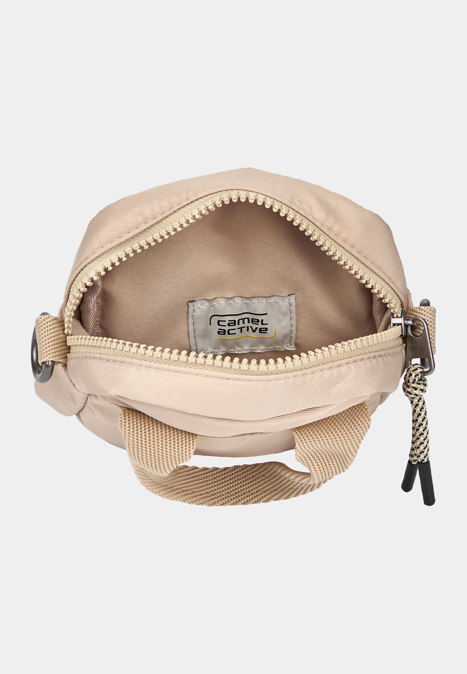 Vrouwen AURUM mobiele telefoonhoesje met verstelbare schouderriem Beige front dichtbij