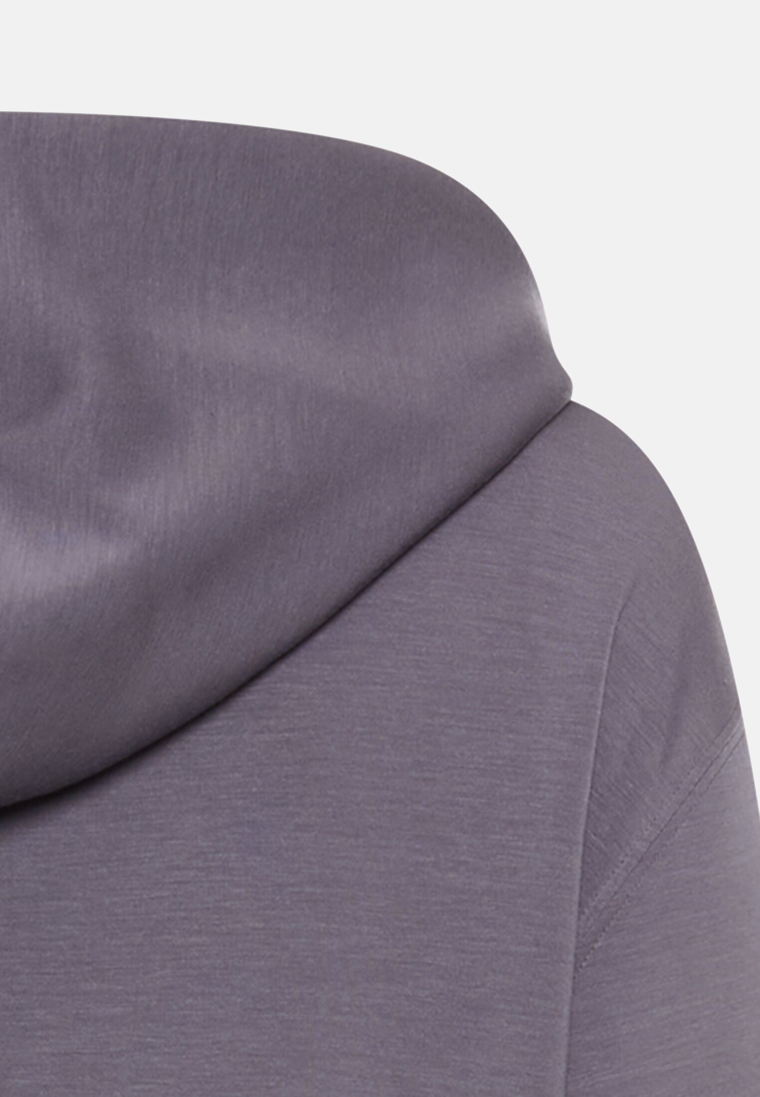 Damen Hoodie im Relaxed Fit Lila hinten nah