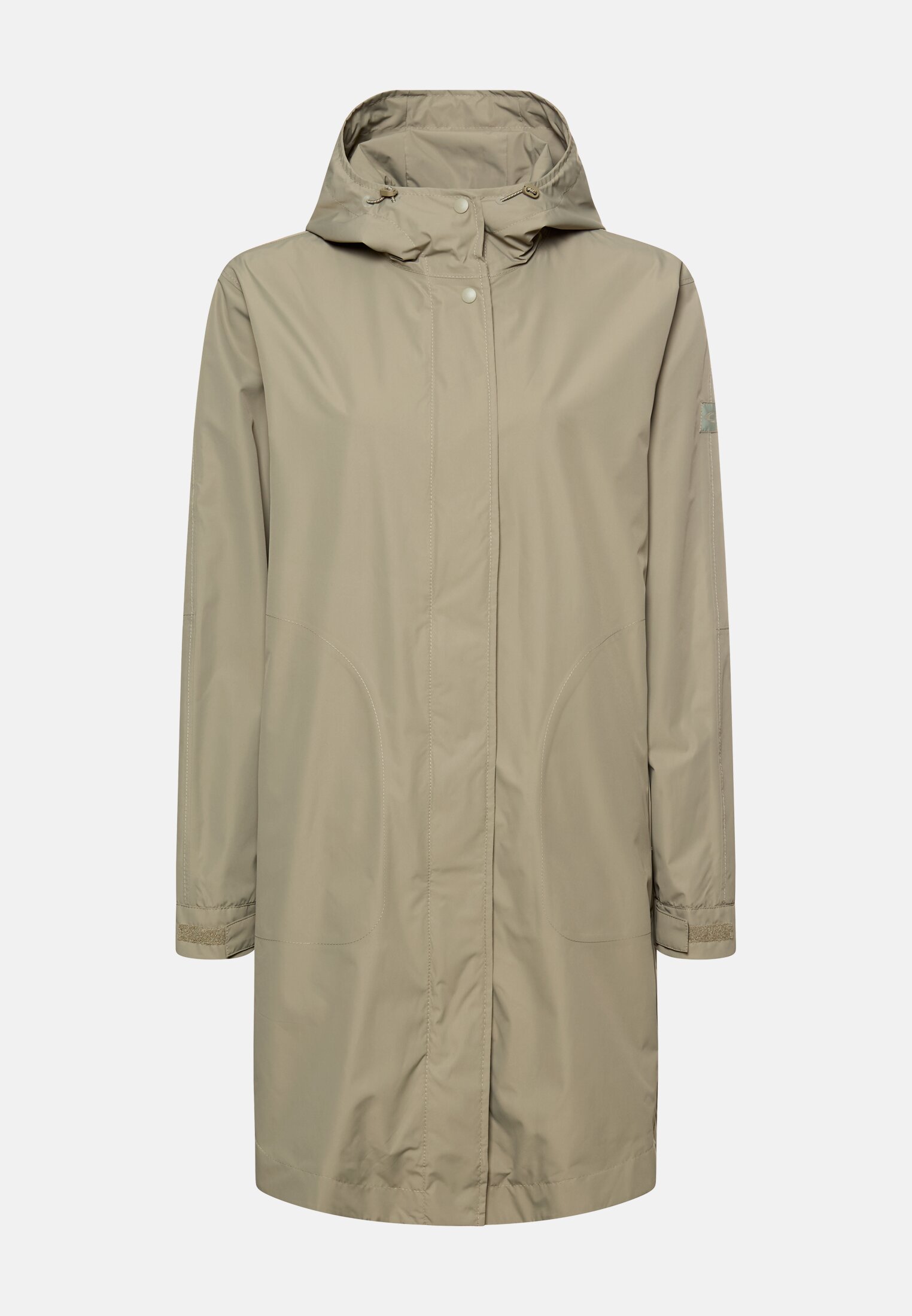 Damen teXXXactive® Mantel mit Innentaschen Salbei frontal vorn