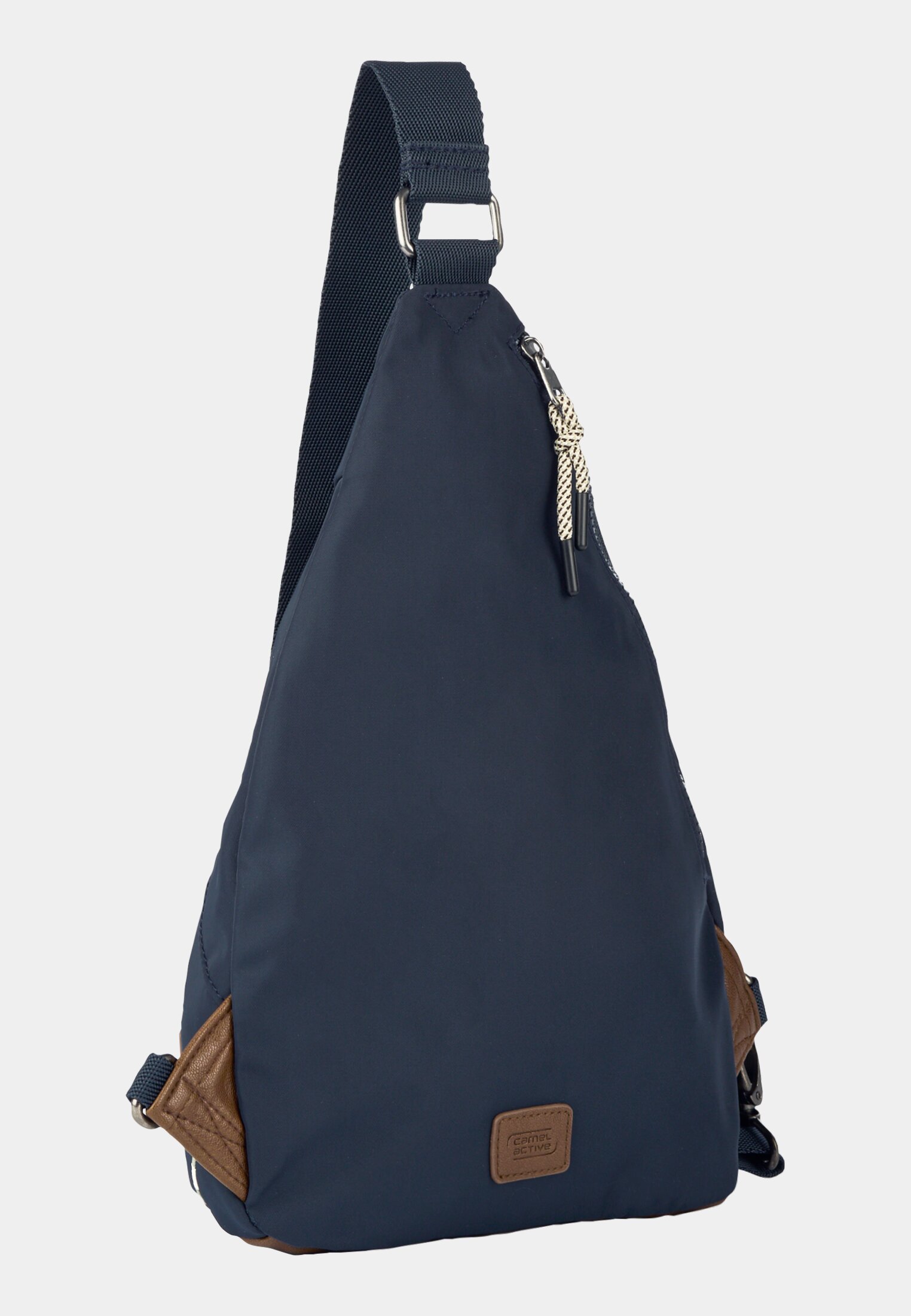 Vrouwen AURUM Schoudertas met afneembare schouderriem Navy blauw frontaal achter