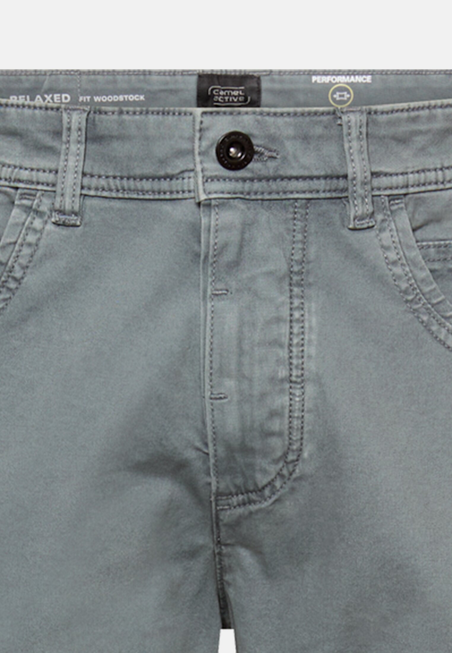 Heren Broek met 5-pocket-design Stormblauw front dichtbij