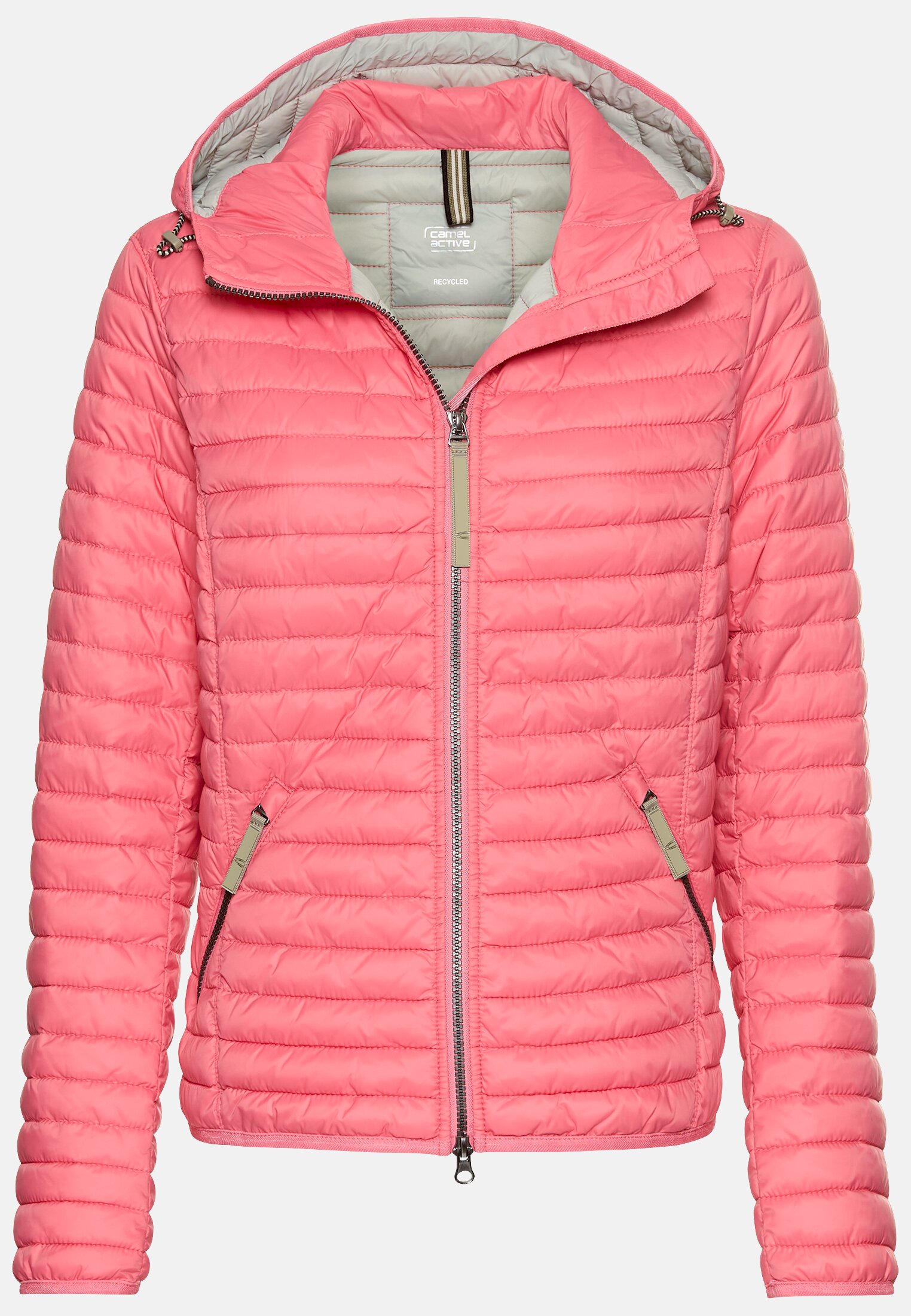 Damen Blouson mit wasserabweisender Funktion Pink frontal vorn