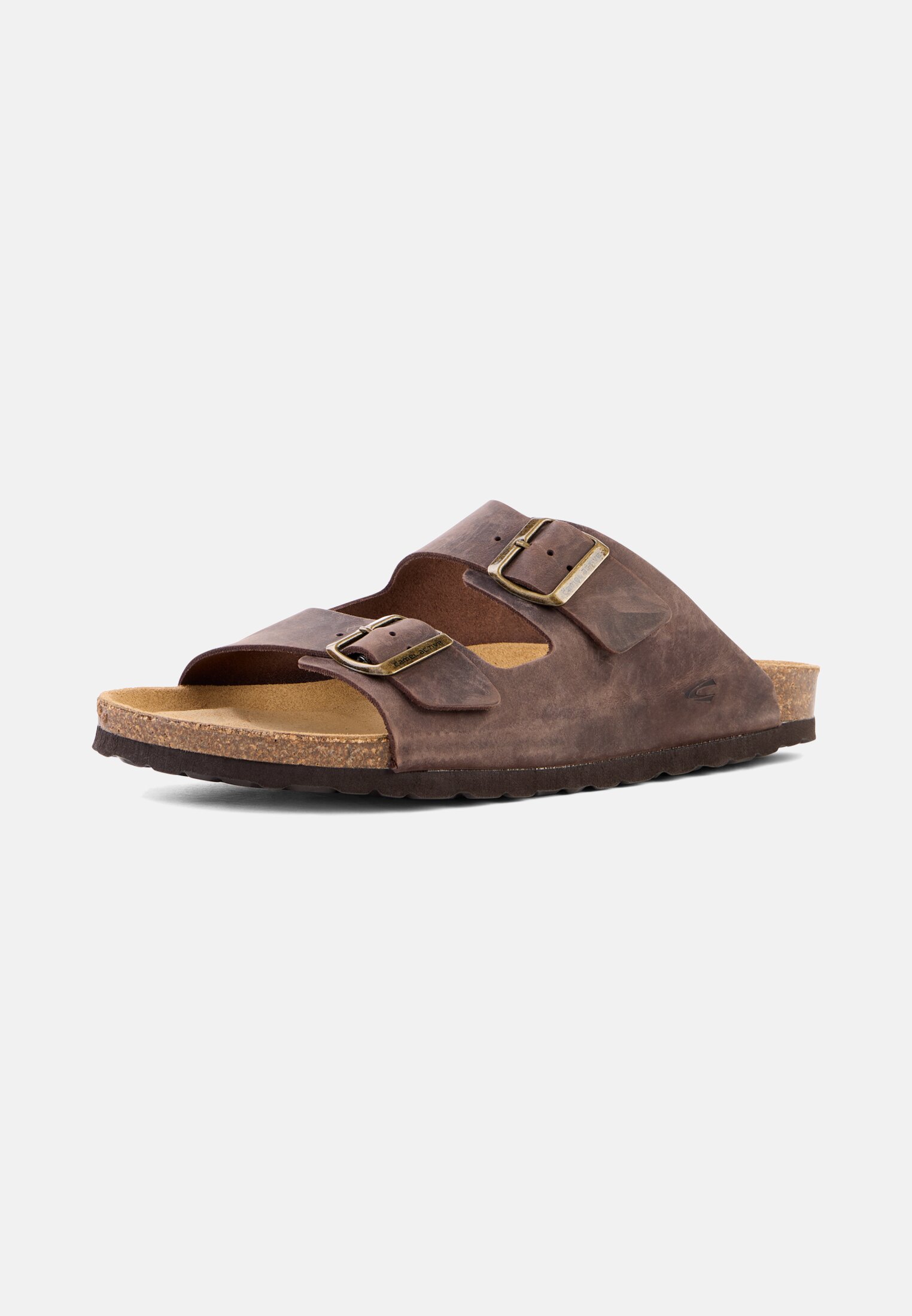 Men Sandals made of cowhide leather frontal back