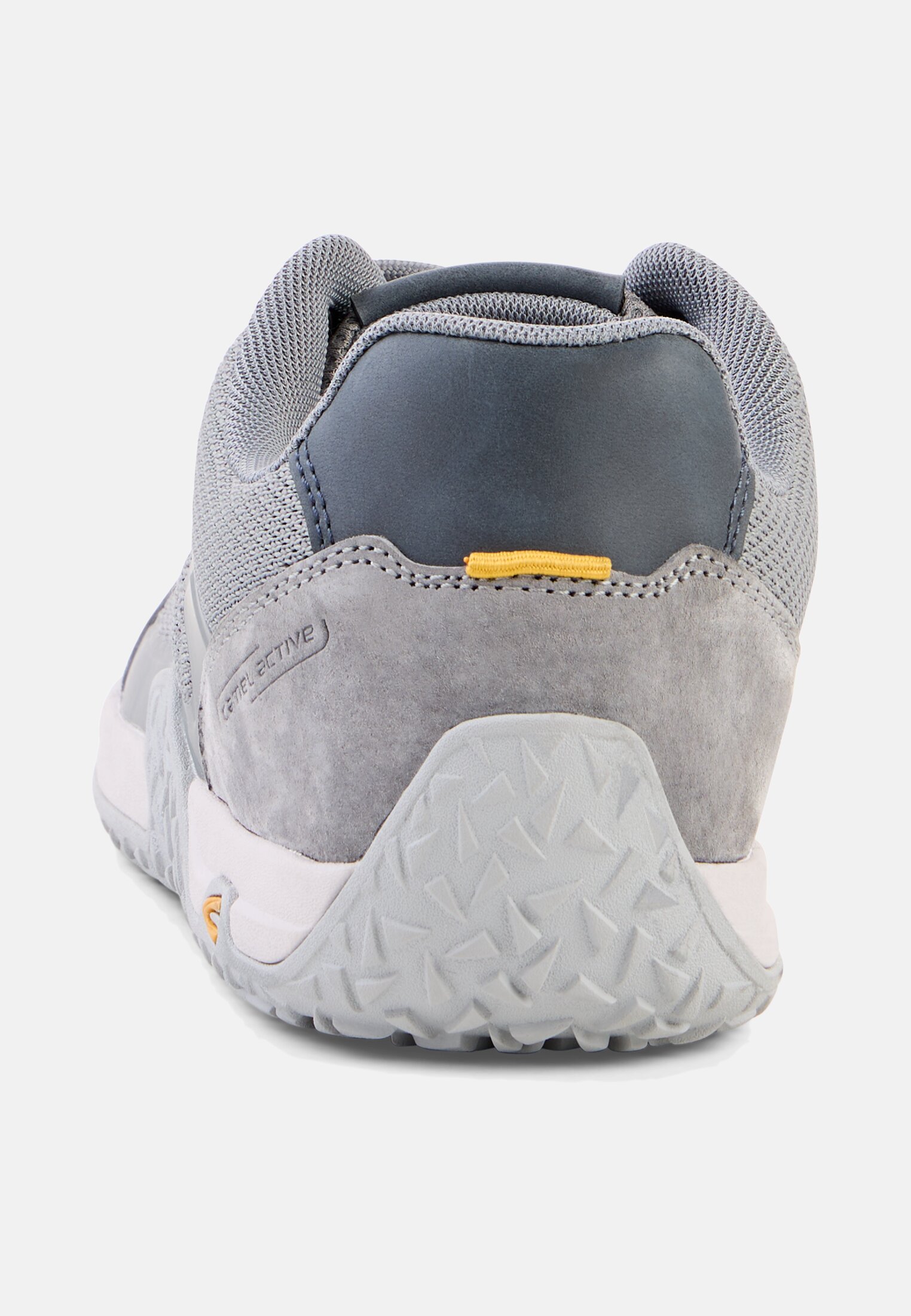 Men Low sneaker with flexible soft sole Grey front close