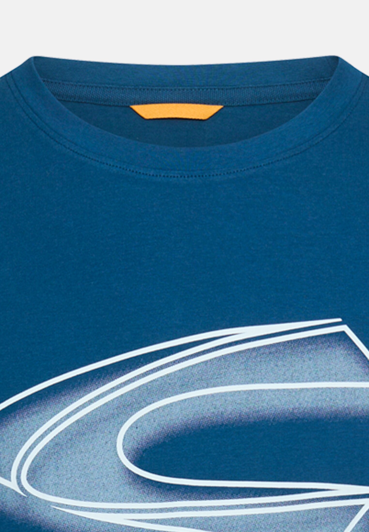 Men T-shirt with print Lyons Blue front close