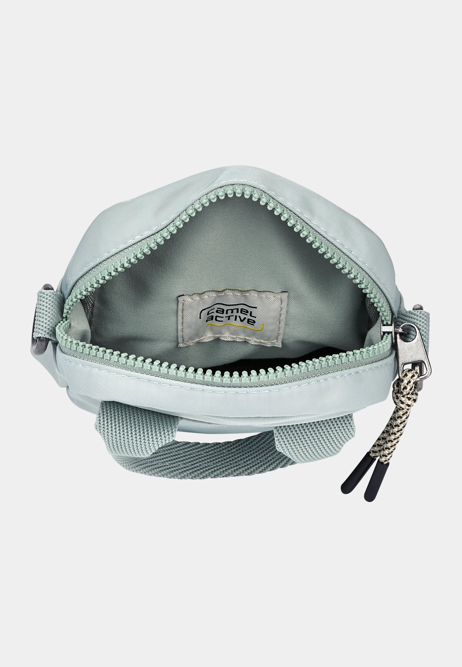 Vrouwen AURUM mobiele telefoonhoesje met verstelbare schouderriem Lichtblauw front dichtbij