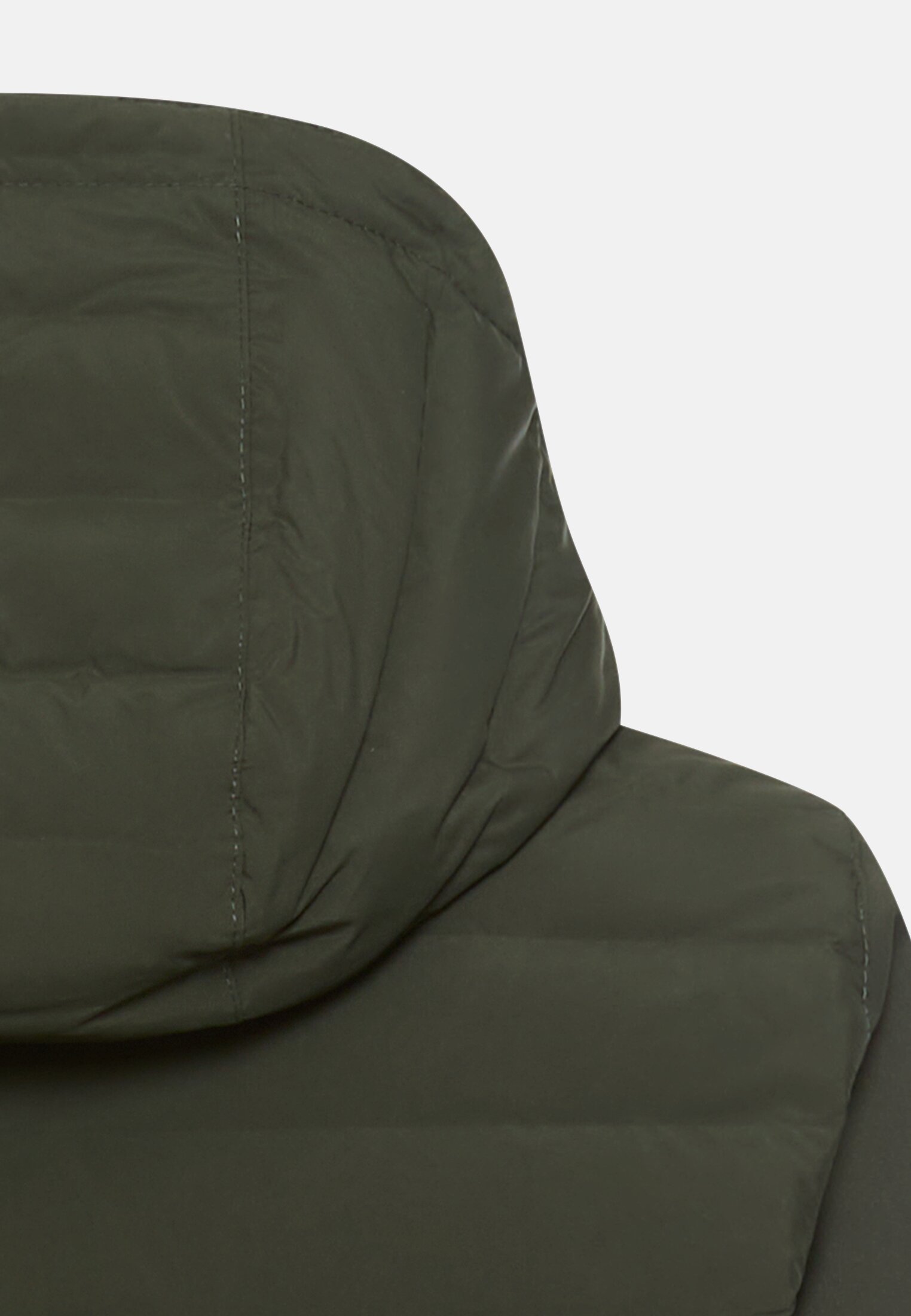 Damen teXXXactive® Blouson mit verstellbarer Kapuze Waldgrün hinten nah