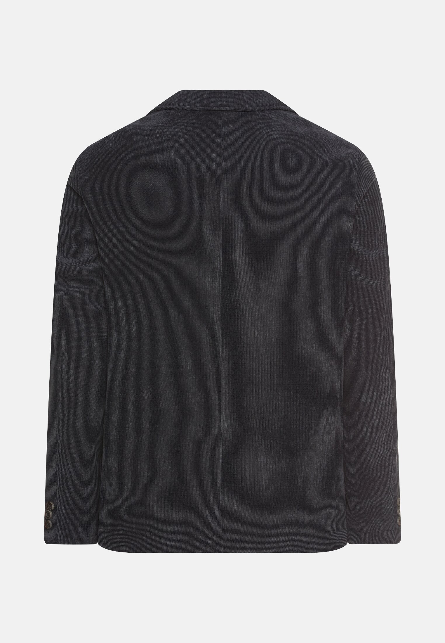 Herren Sakko mit Innentasche und Stretchkomfort Navyblau frontal hinten