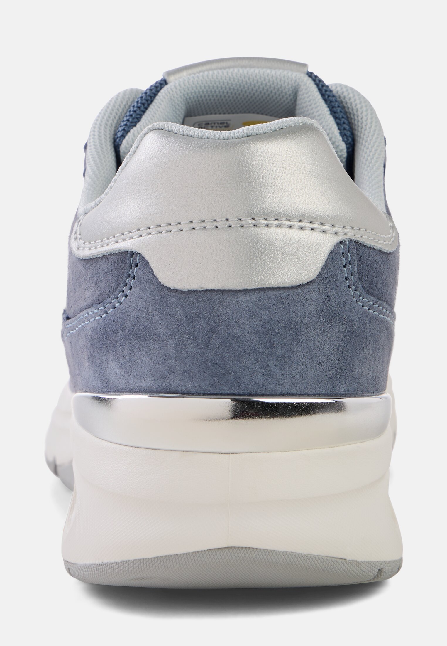 Vrouwen Casual sneaker met comfort voetbed Blauw front dichtbij