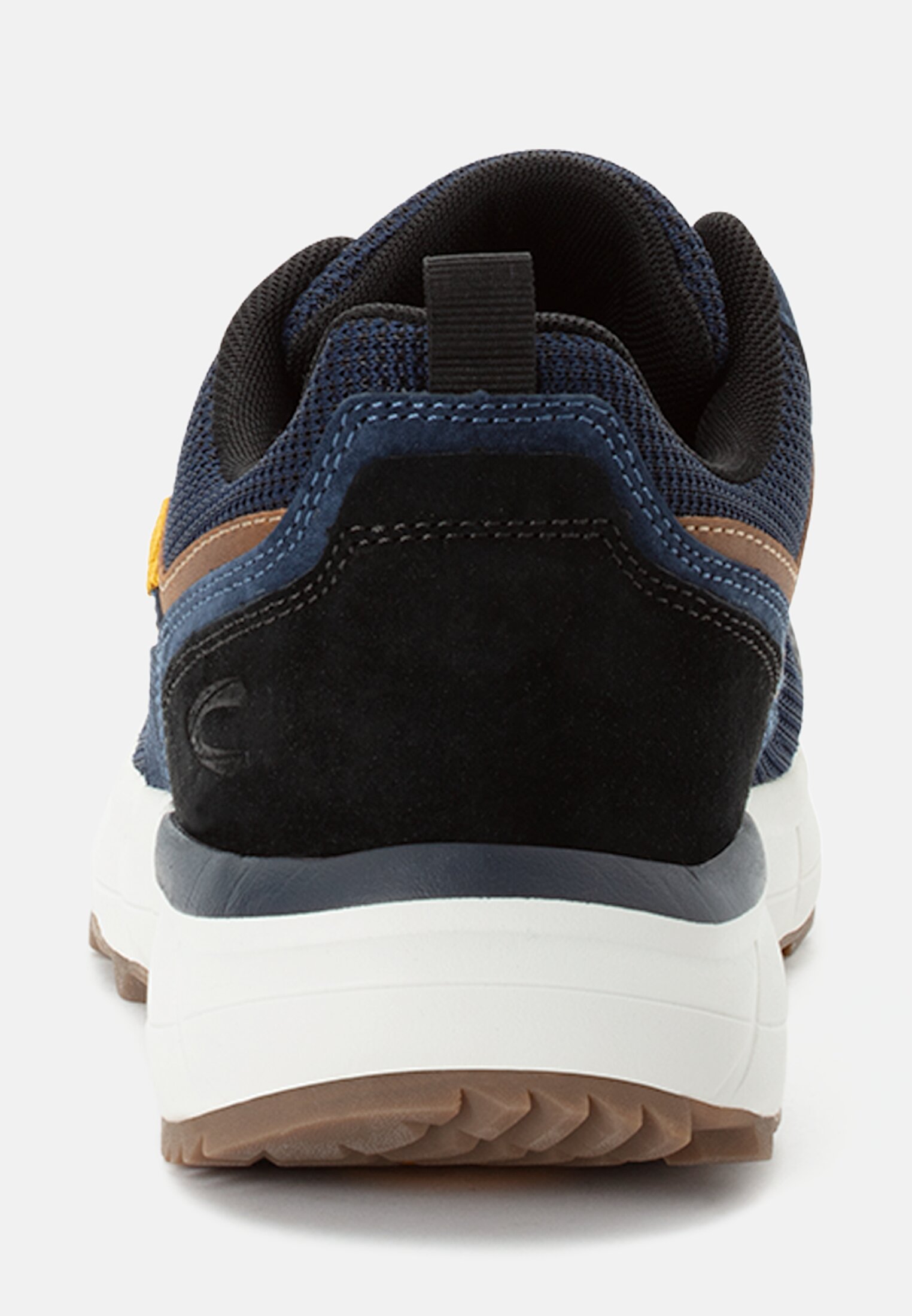 MI_54CCA09-0347-650_3G-00 Herren Sneaker aus Nubukleder und Textil Blau vorne nah